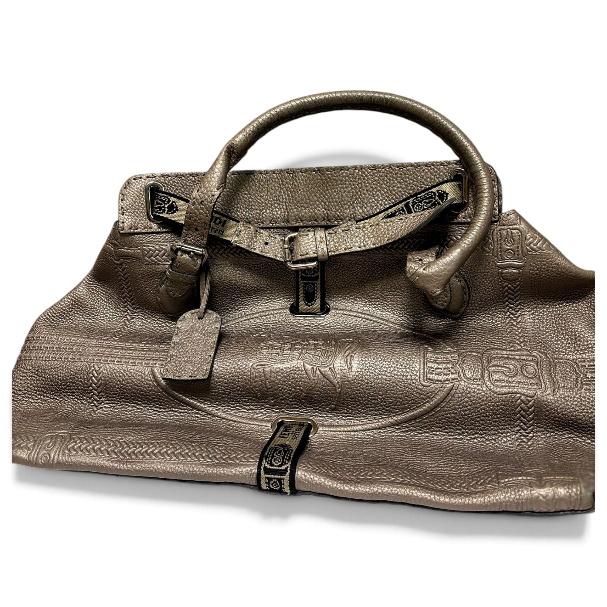 Leather 48h bag