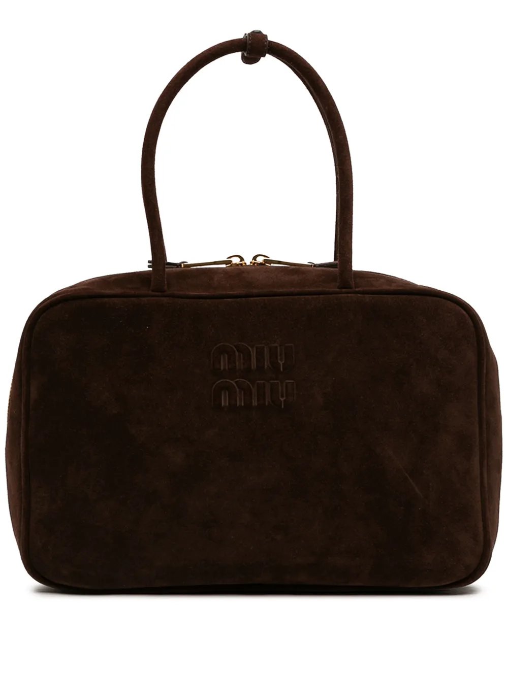 2010-2026 Large Suede Logo Beau shoulder bag
