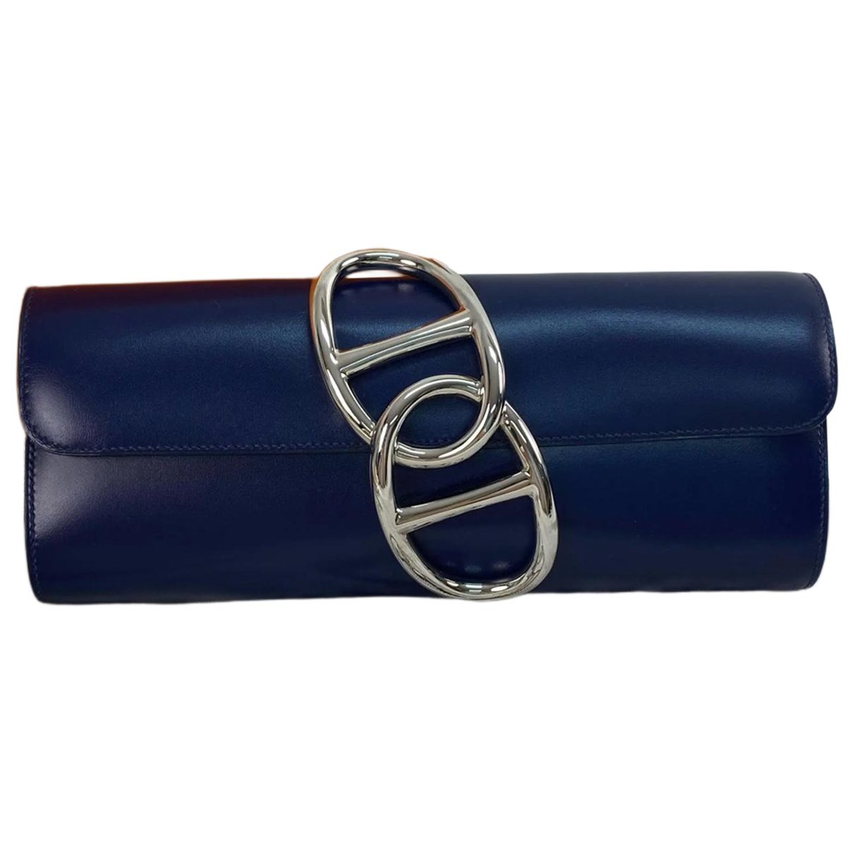 Egée leather clutch bag