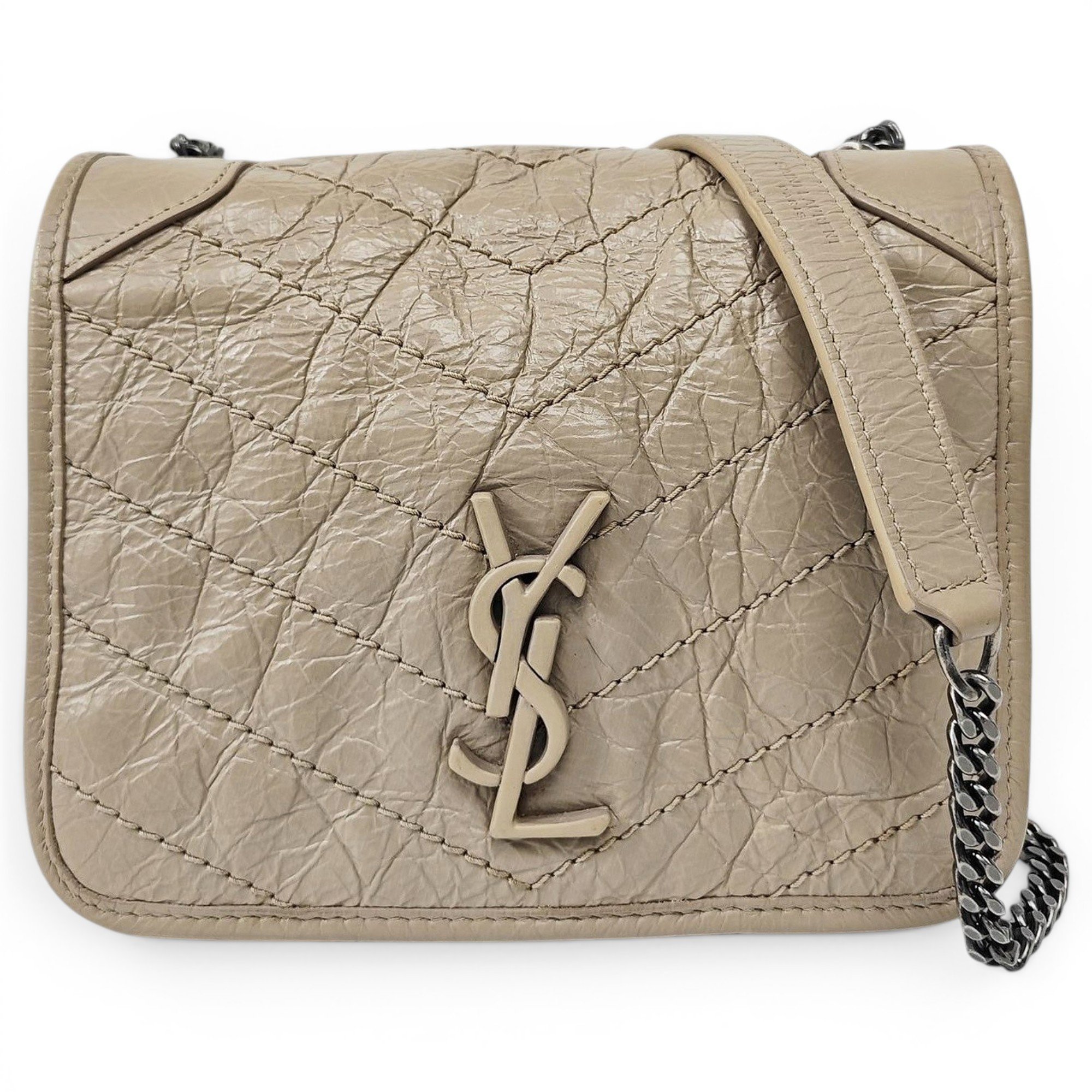 Mini Niki leather handbag