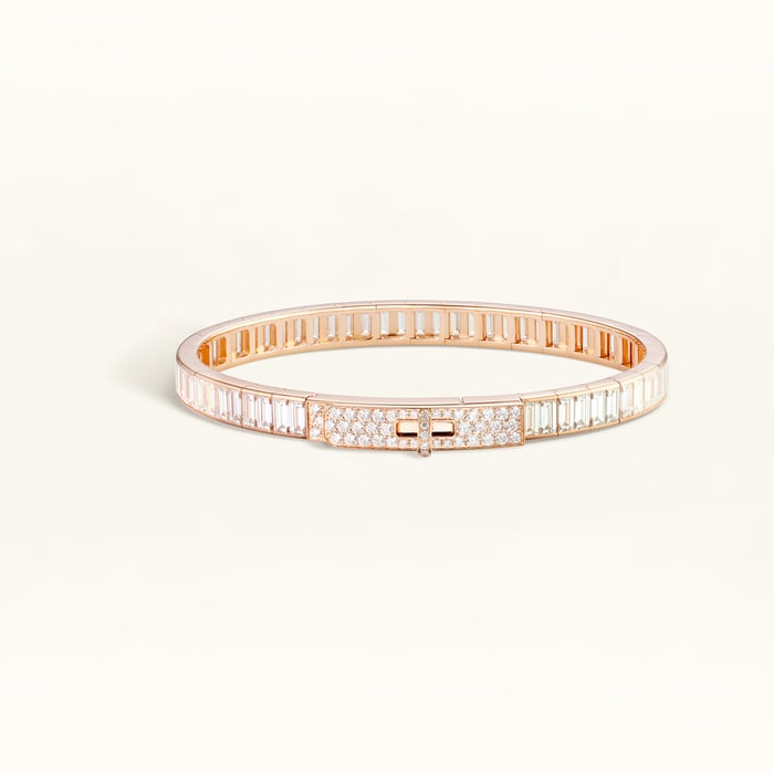 Sans Coloris Kelly Baguettes Bracelet, Small Model