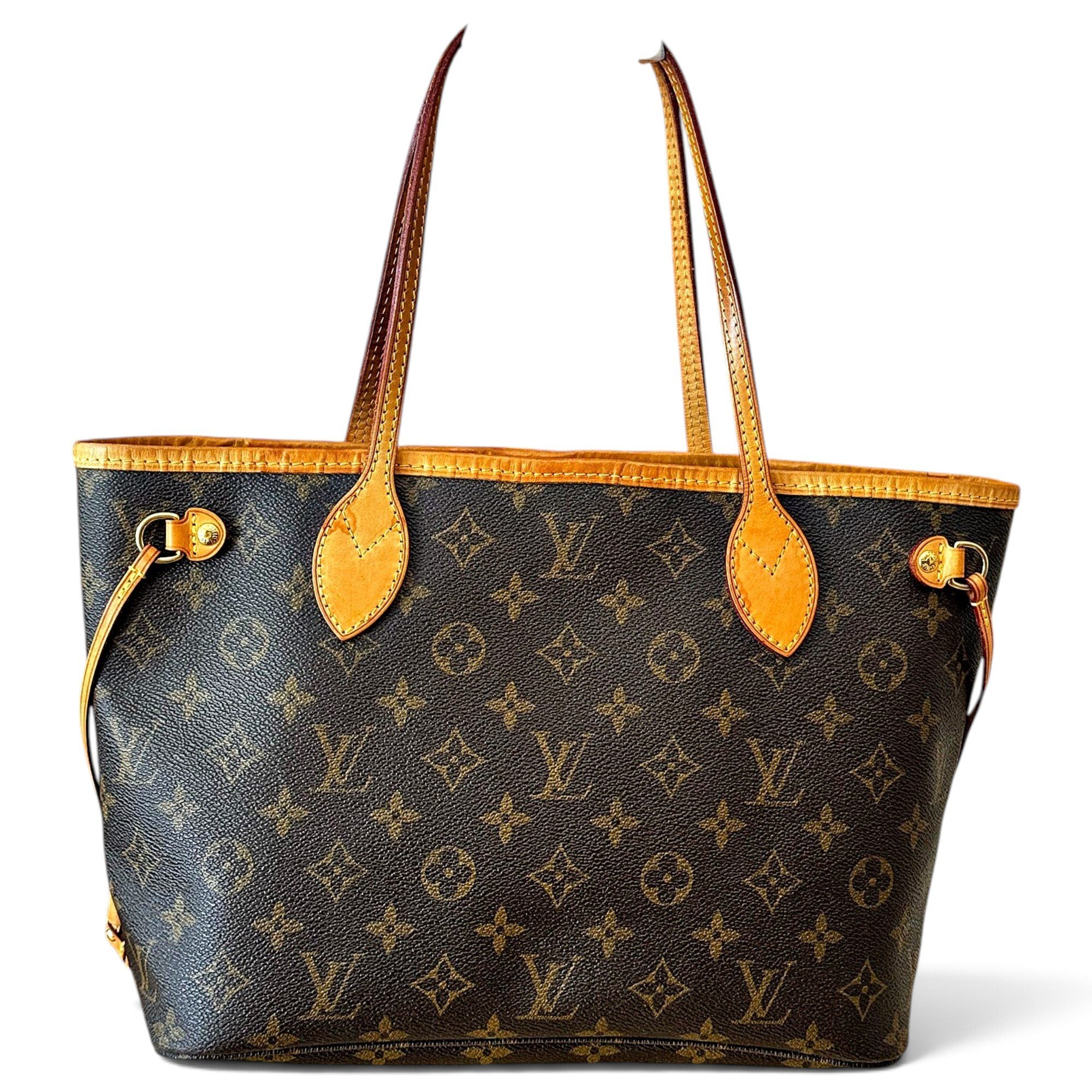 Louis Vuitton Neverfull leather tote