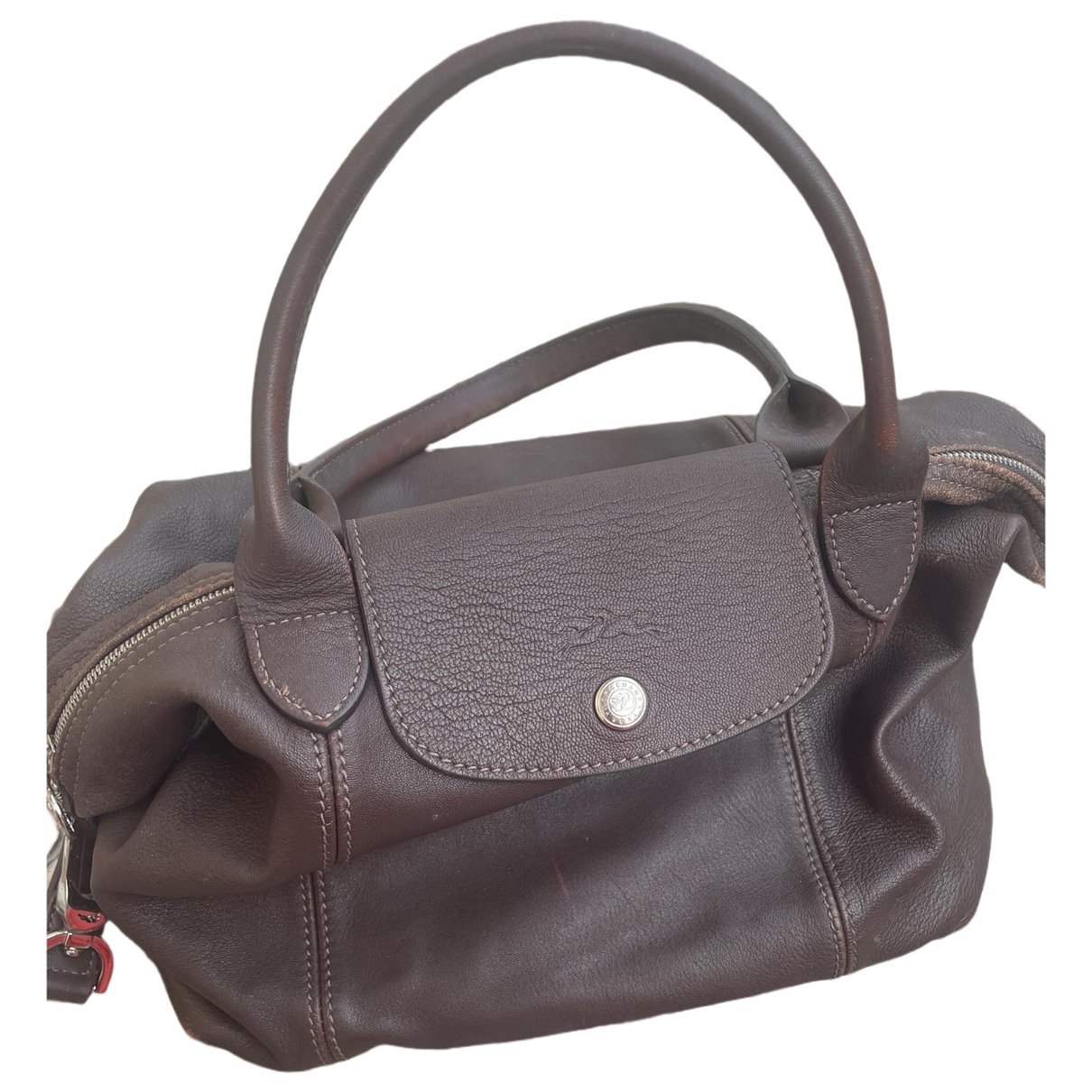 Pliage leather bag