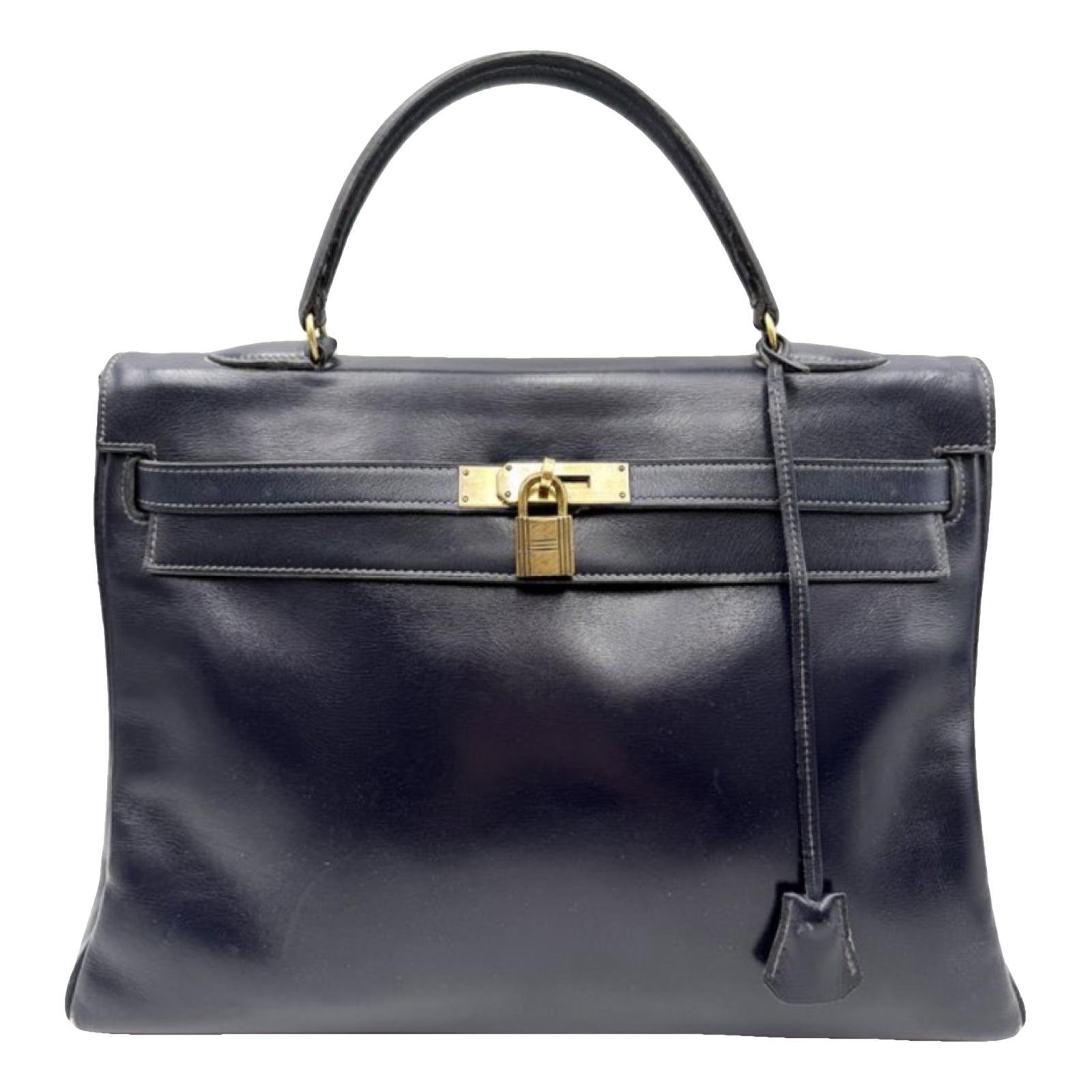 Kelly 35 leather handbag