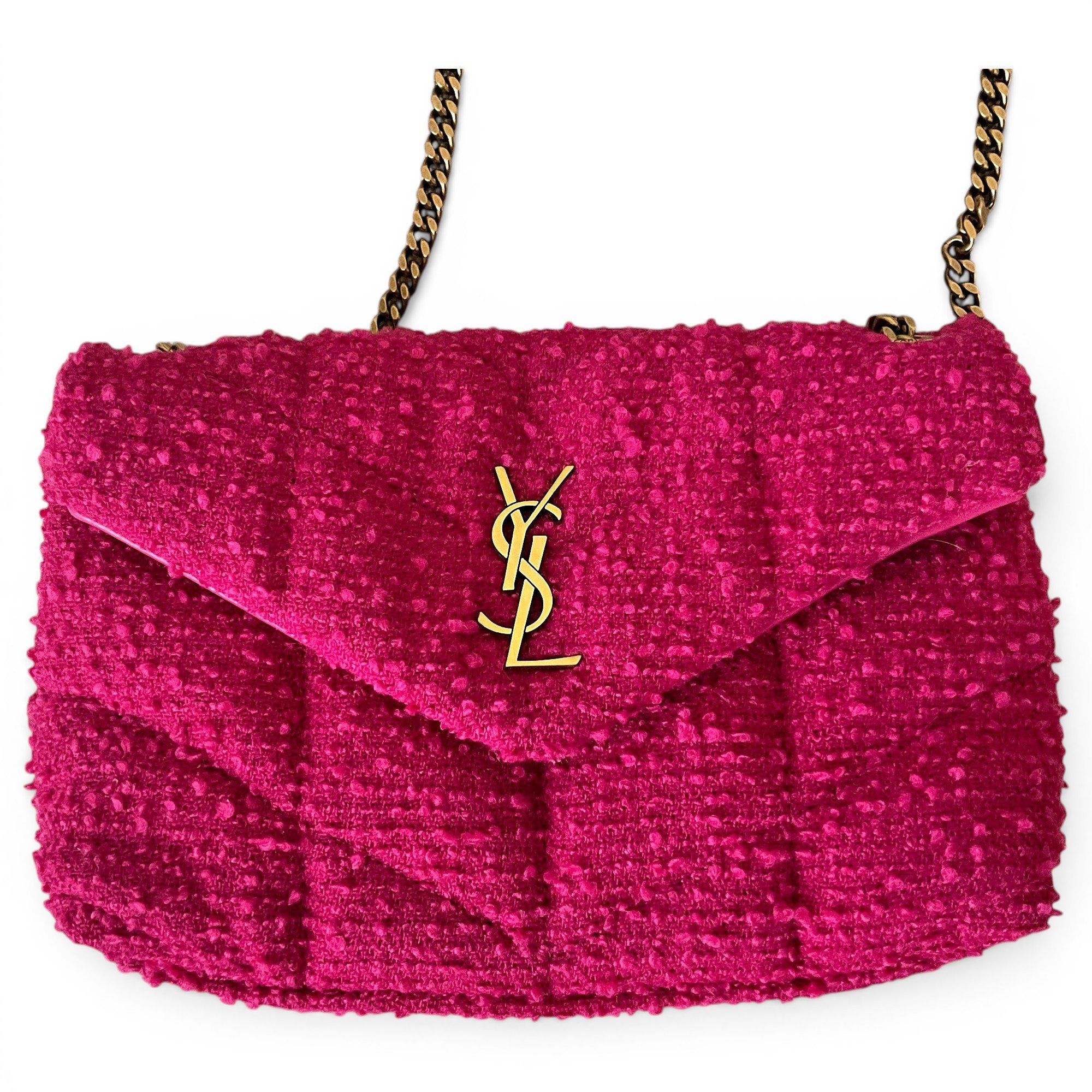 Loulou tweed handbag