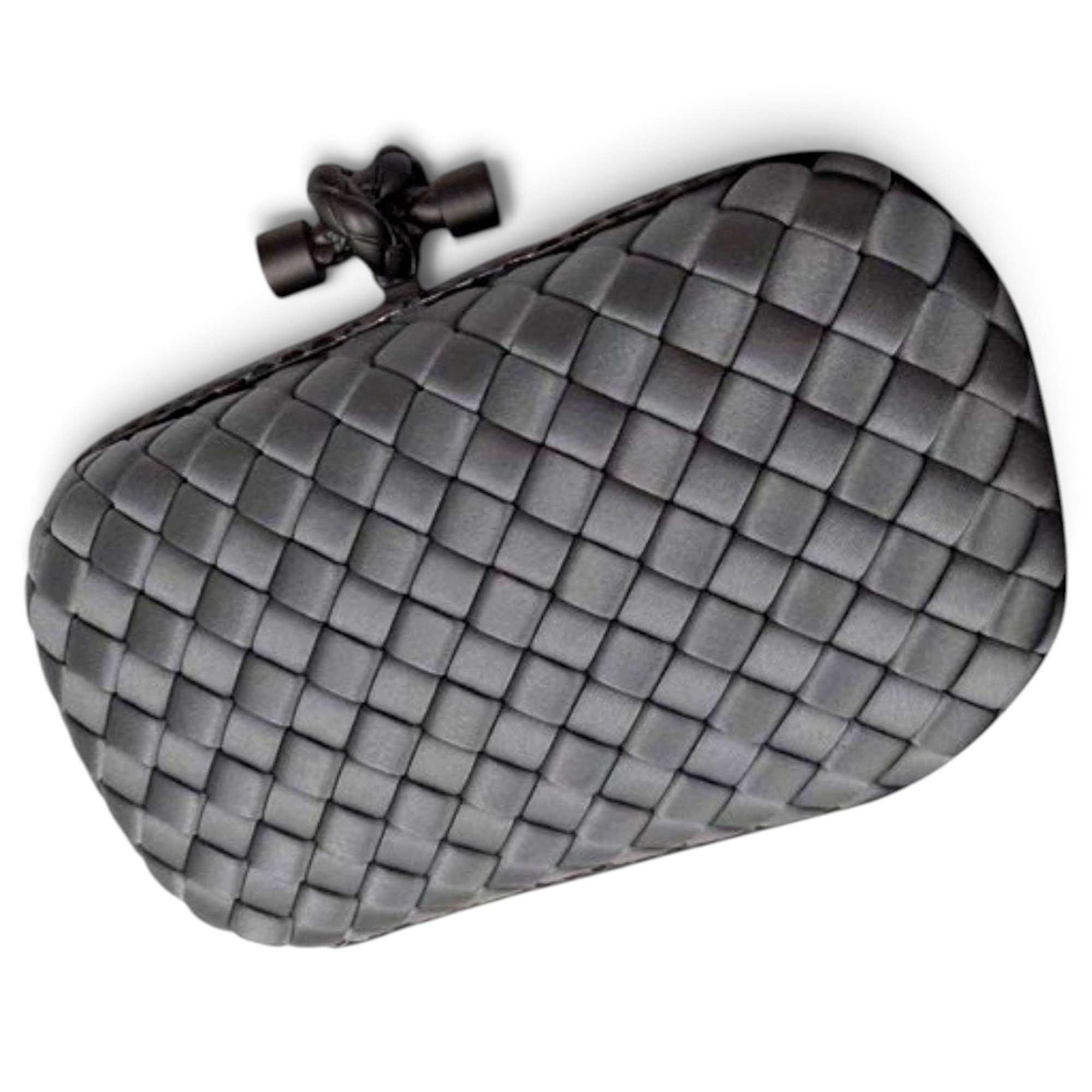 Pochette Knot leather clutch bag