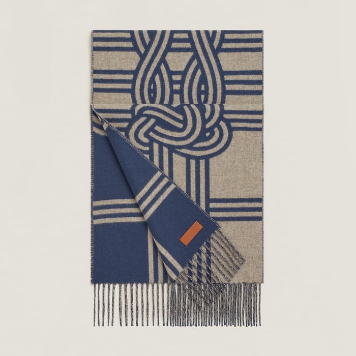 Petite Casaque Noeuds Marins Scarf