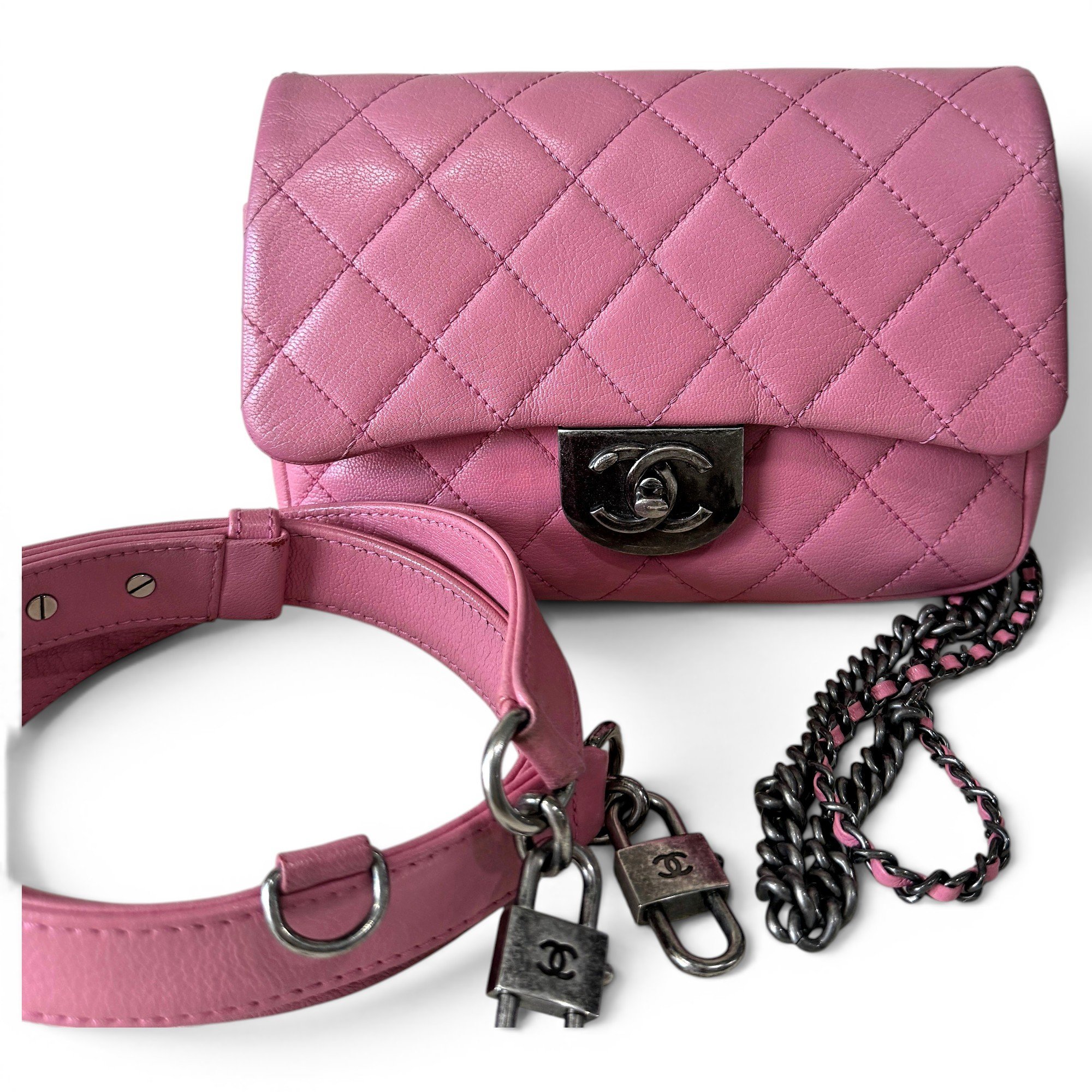 Leather handbag