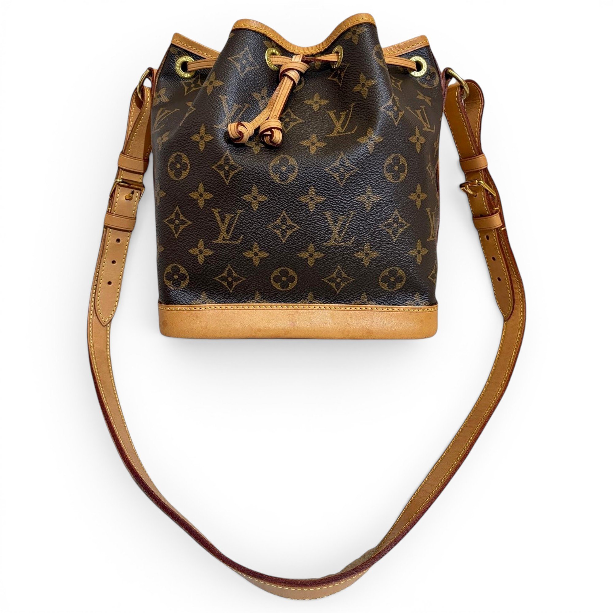 Nano Noé leather handbag