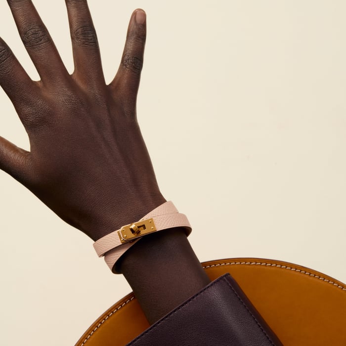 Rose Églantine Mini Kelly Double Tour Bracelet