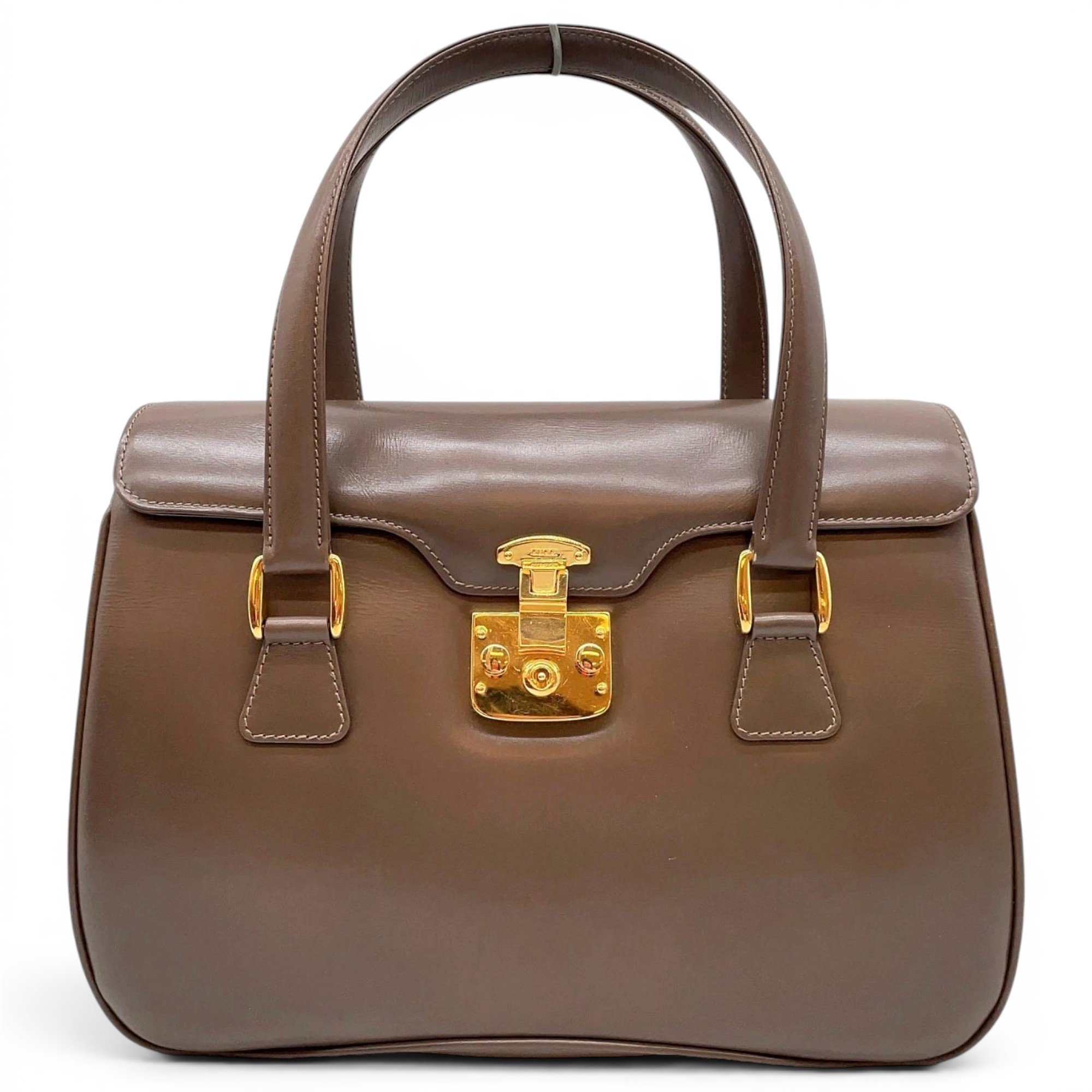 Lady Lock leather handbag