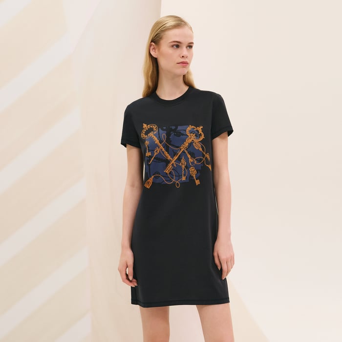 Bleu Noir Straight Dress