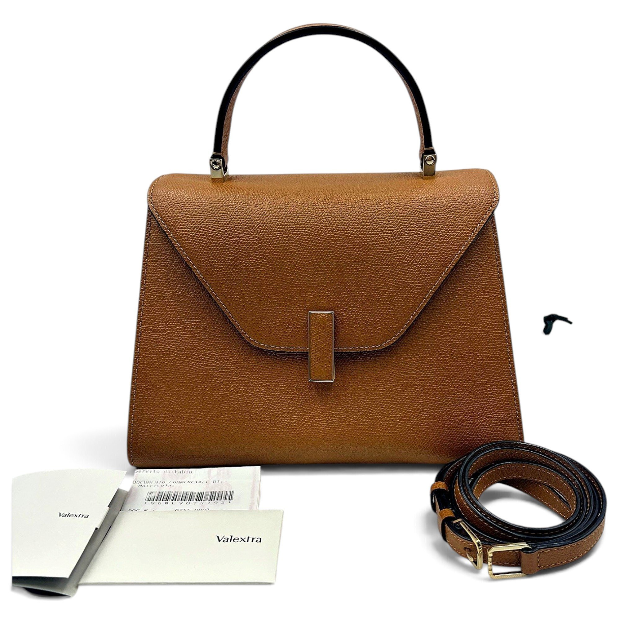 Valextra Iside leather handbag