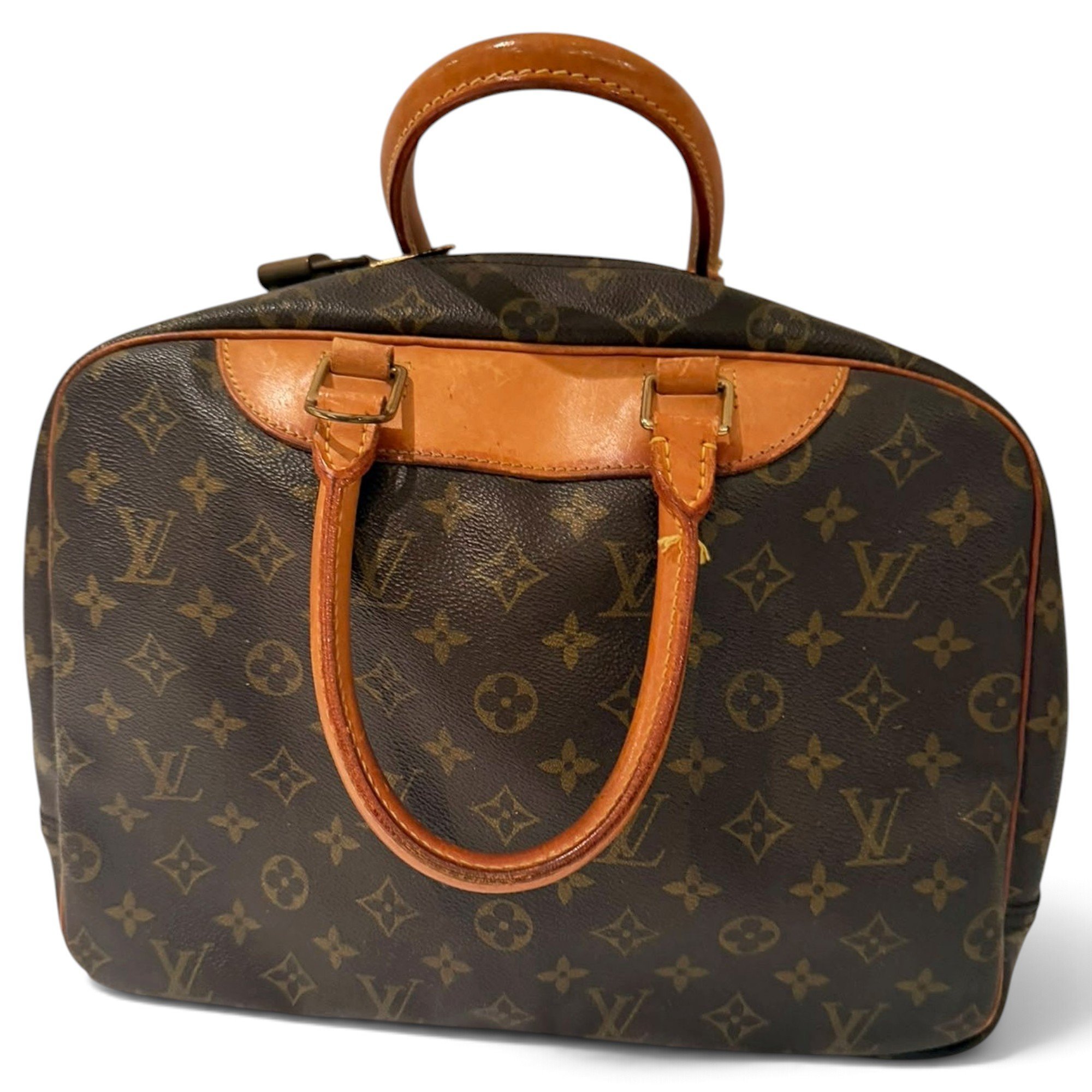 Deauville leather handbag