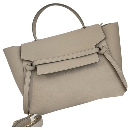Belt leather handbag