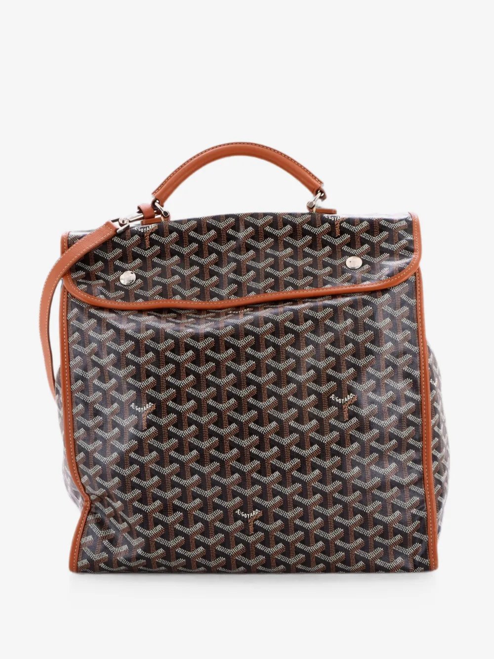 Saint Leger Briefcase Coated Canvas backpack