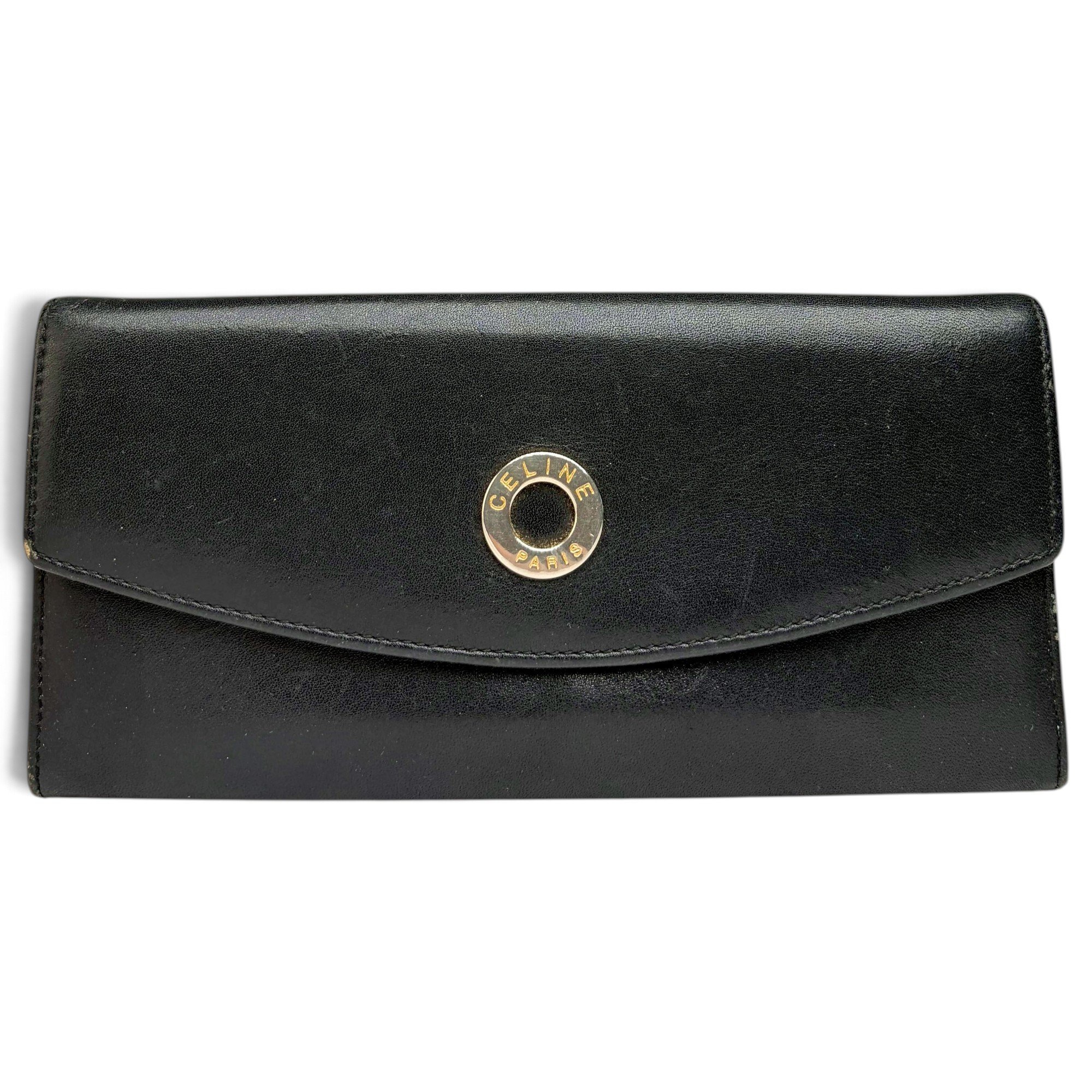 Ring leather mini bag