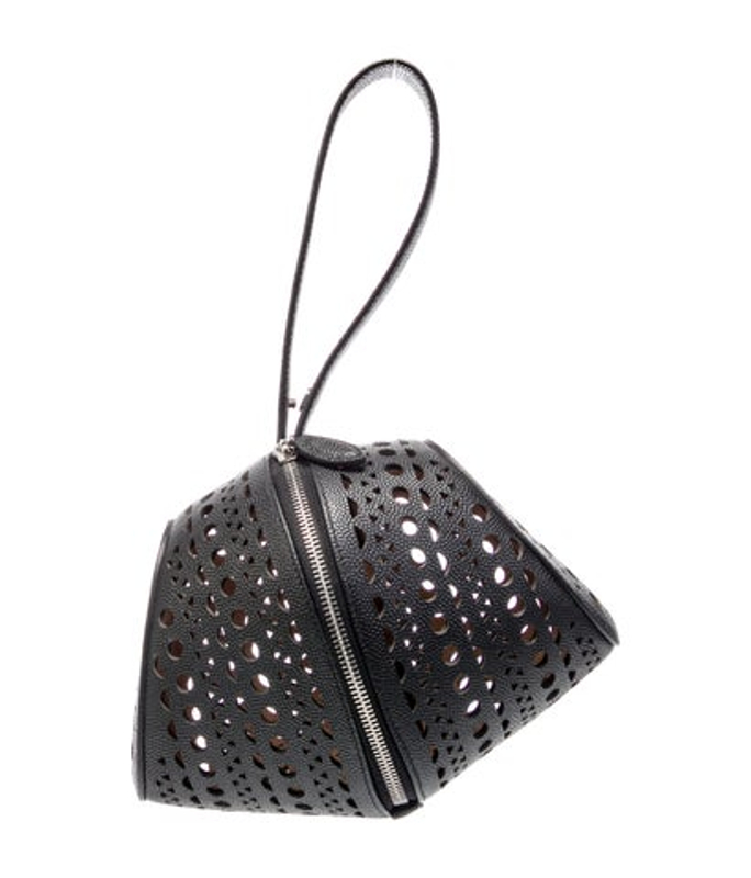 Alaia Leather Top Handle Bag