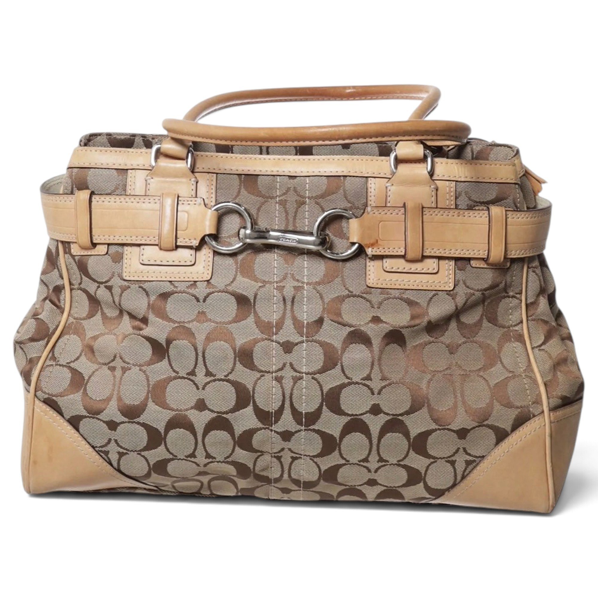 Leather handbag