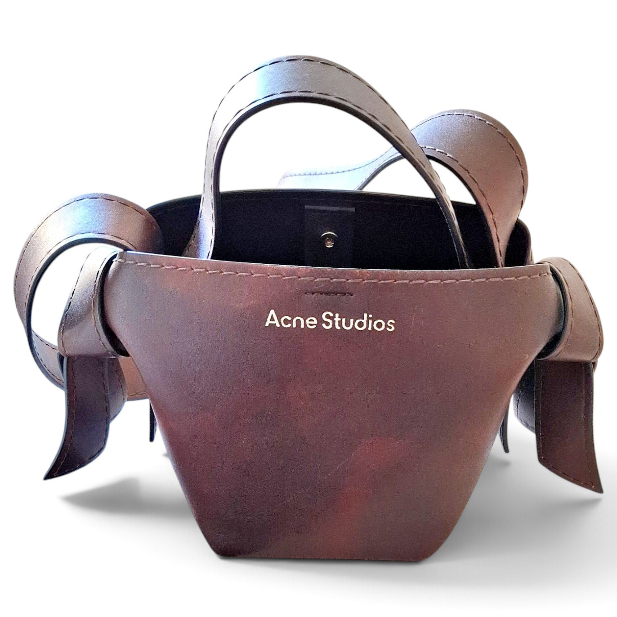 Acne Studios Musubi leather crossbody bag