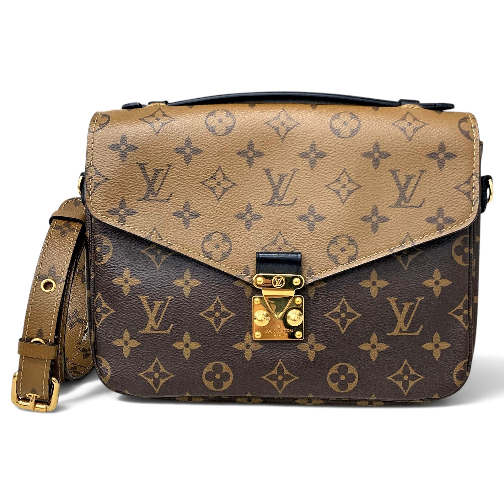 Metis leather handbag