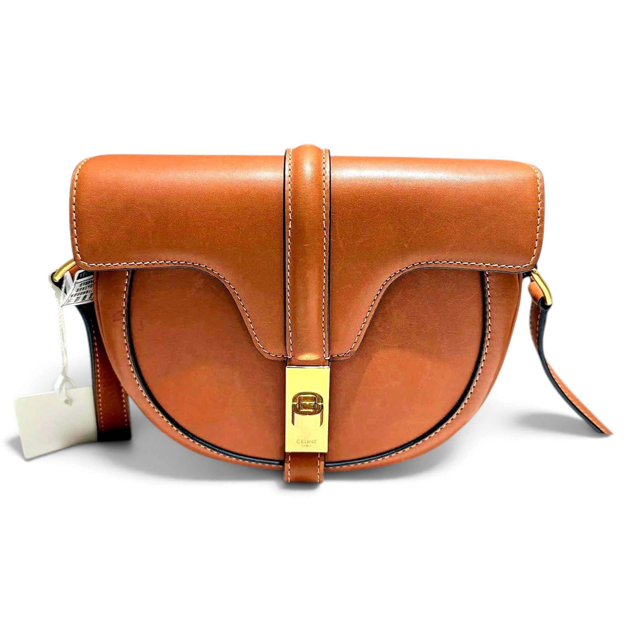 Leather crossbody bag