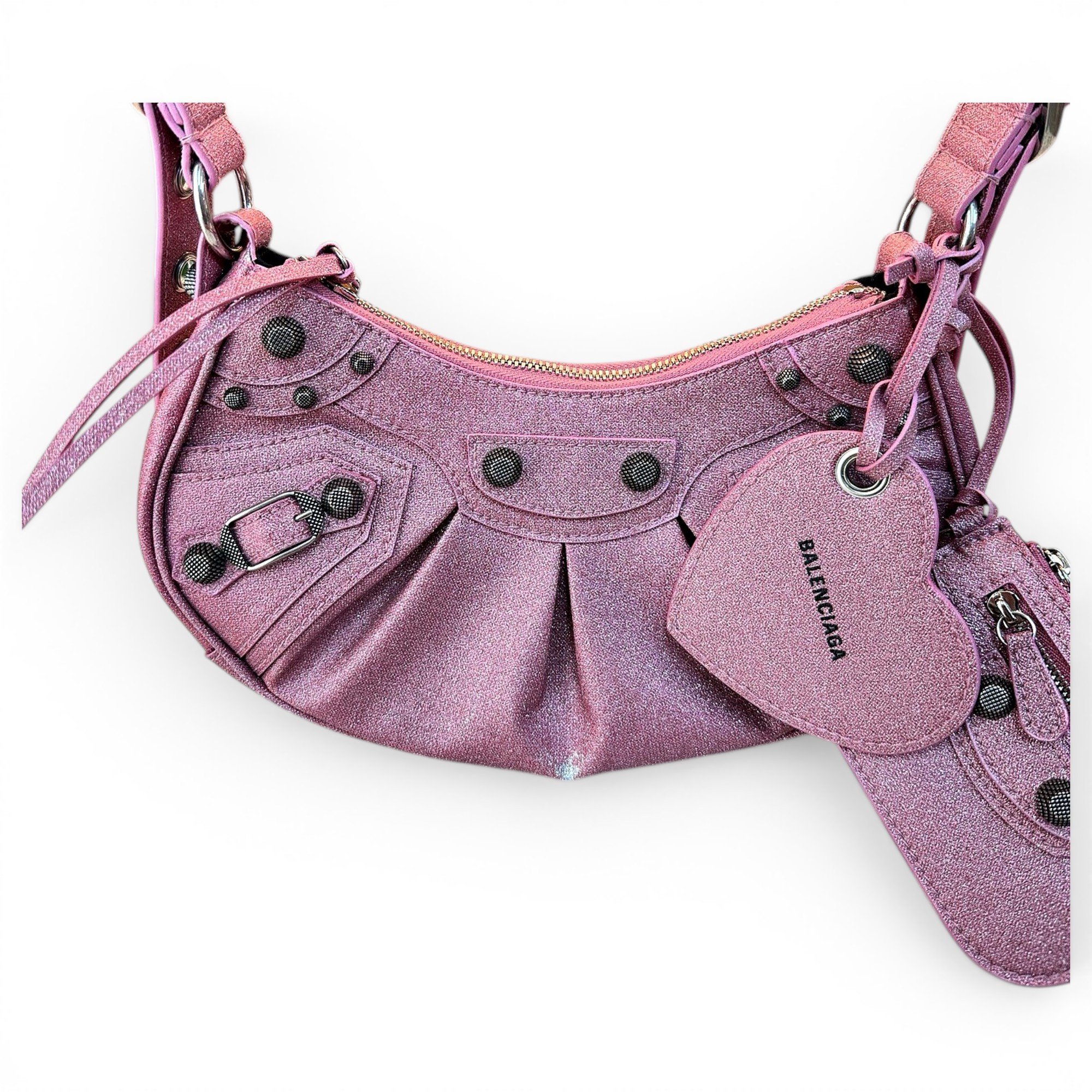 Le Cagole leather handbag