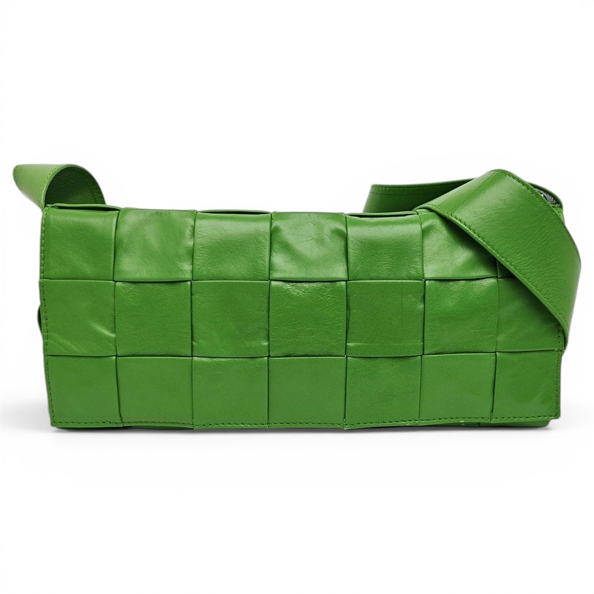 Brick Cassette leather handbag