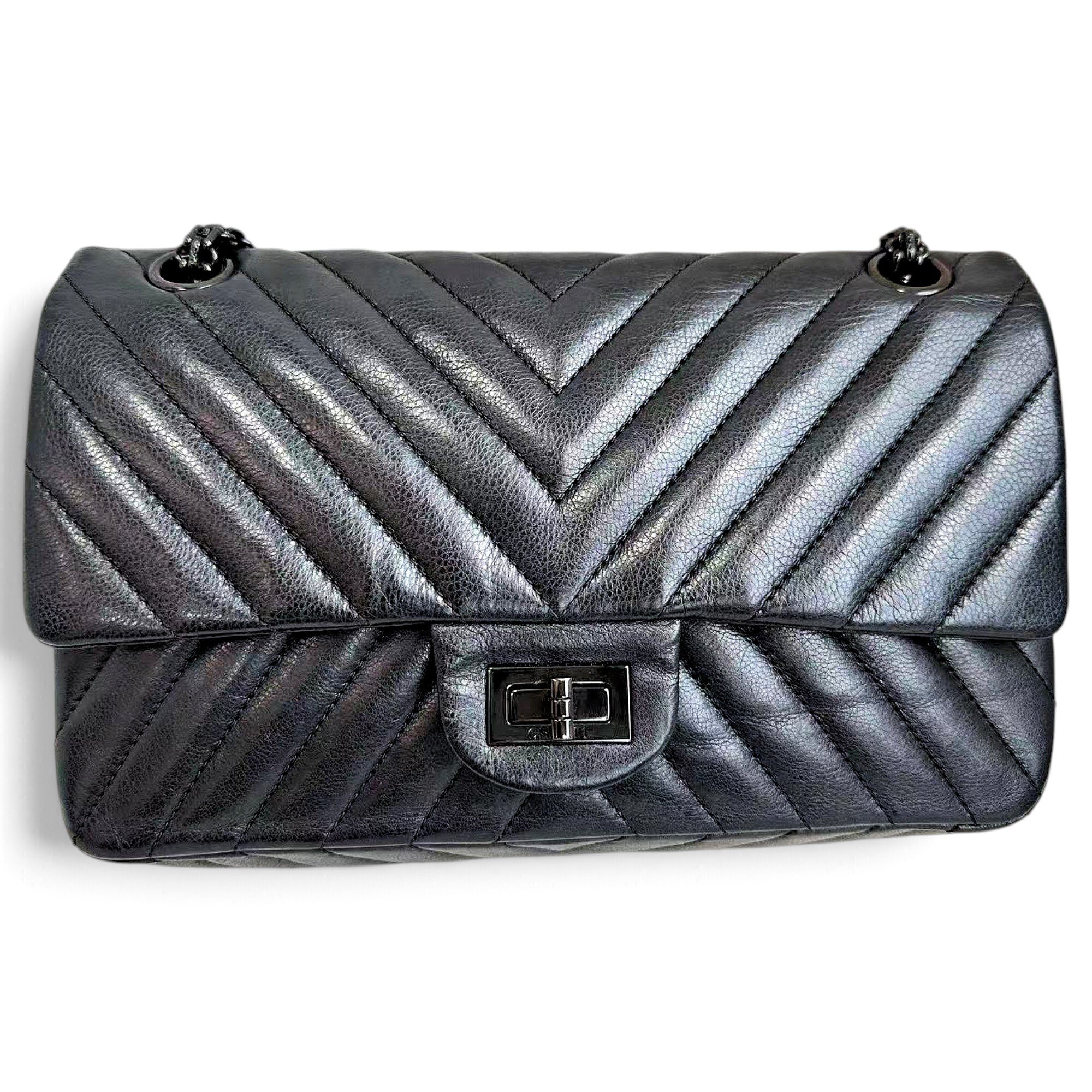 2.55 leather handbag