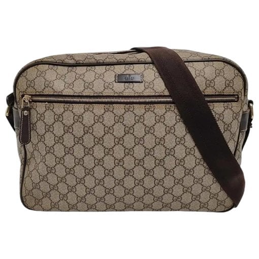 Leather crossbody bag