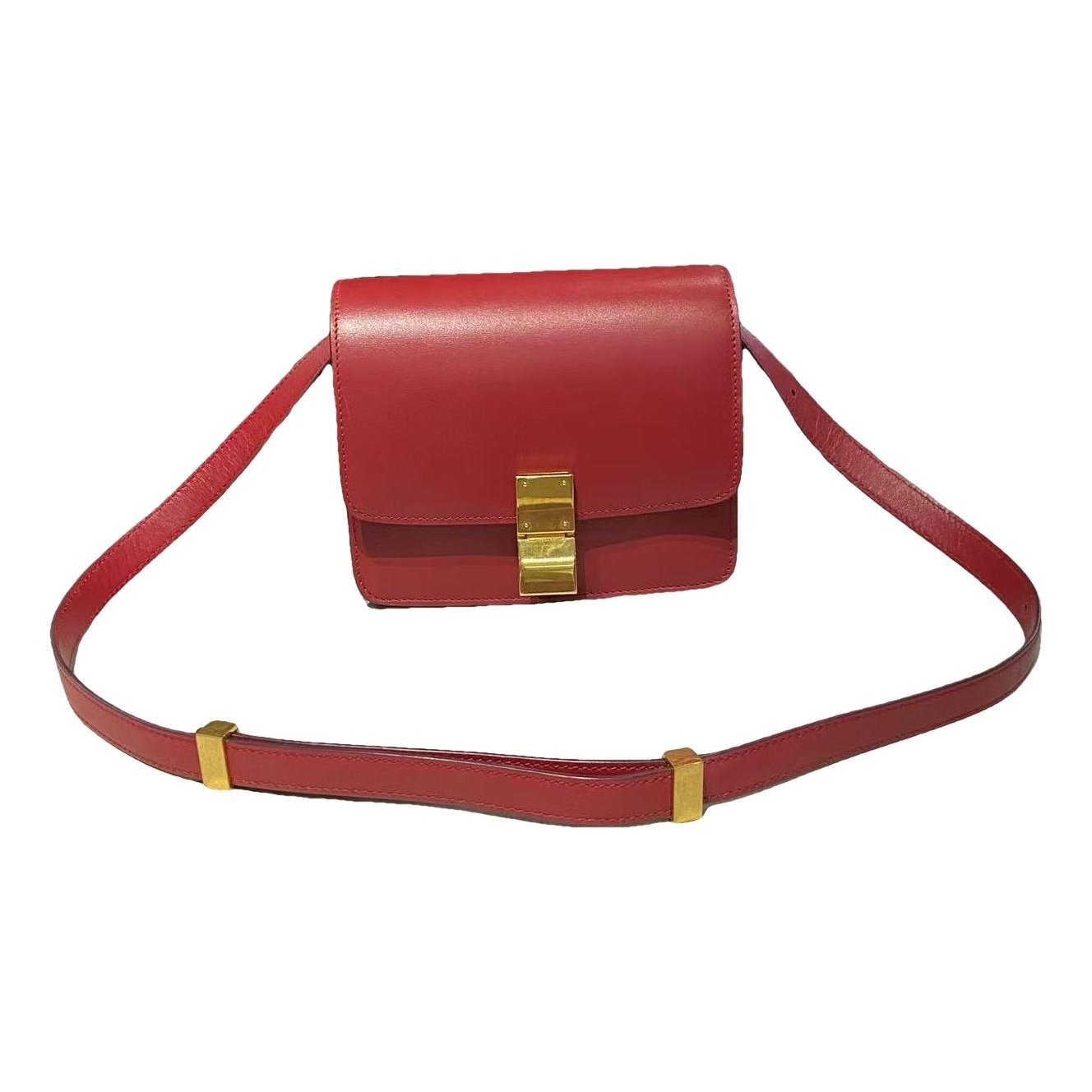 Classic leather handbag