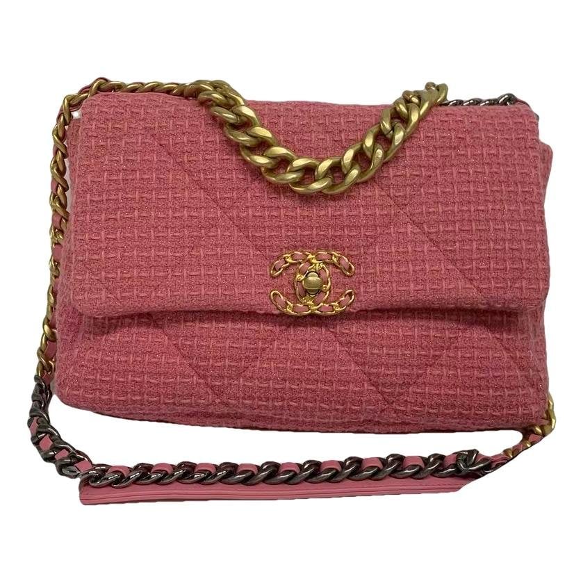 Chanel 19 cloth handbag