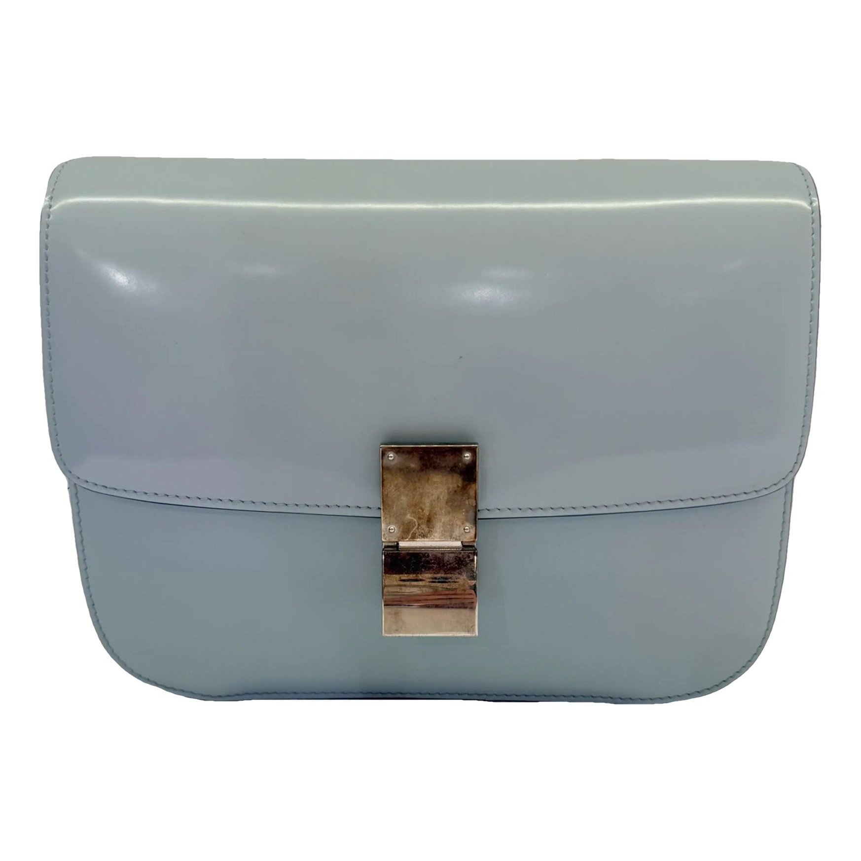 Classic leather crossbody bag