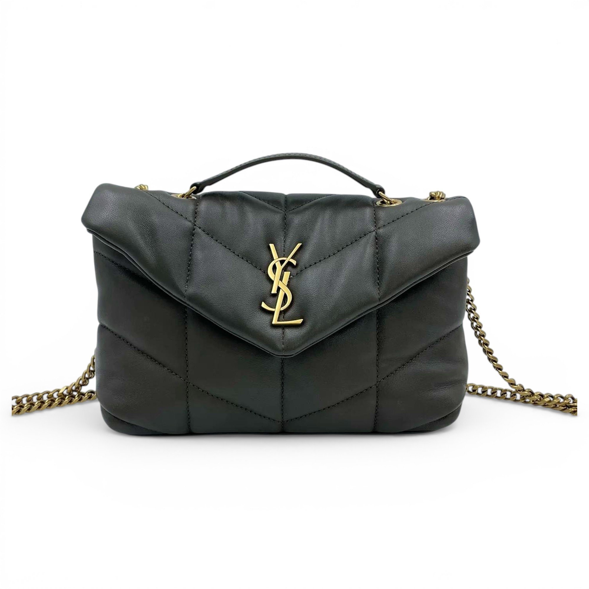 Leather handbag