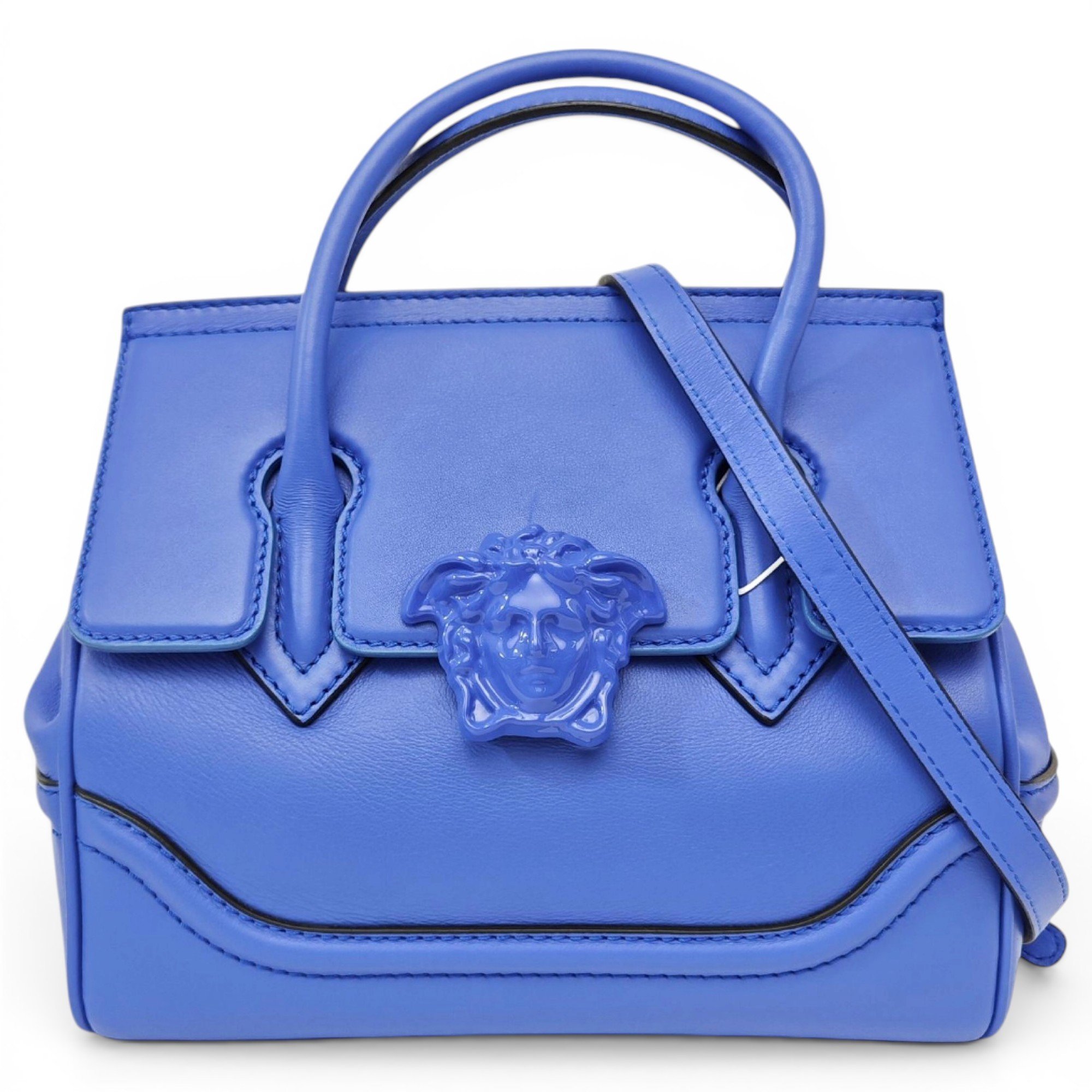La Medusa leather handbag