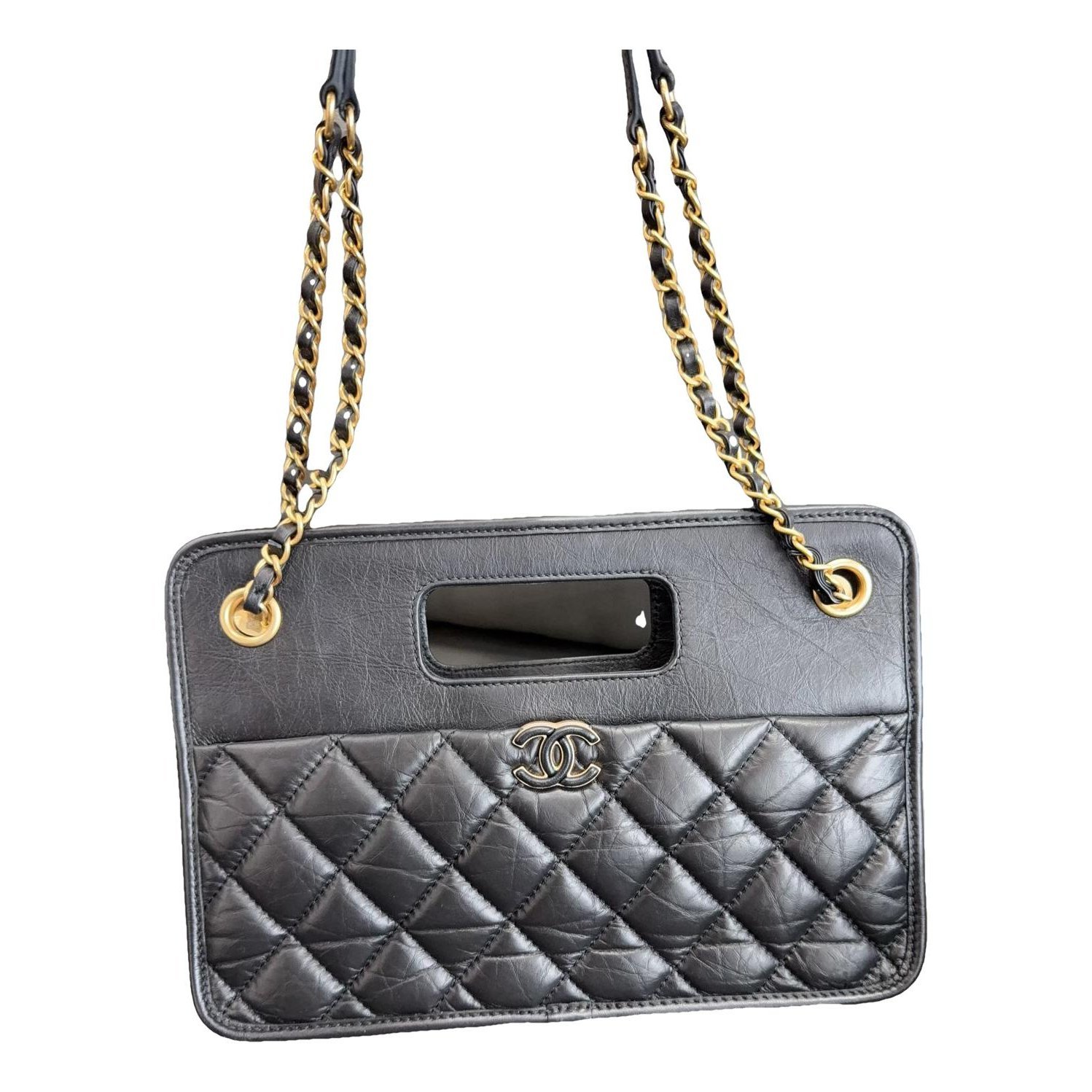 Leather handbag