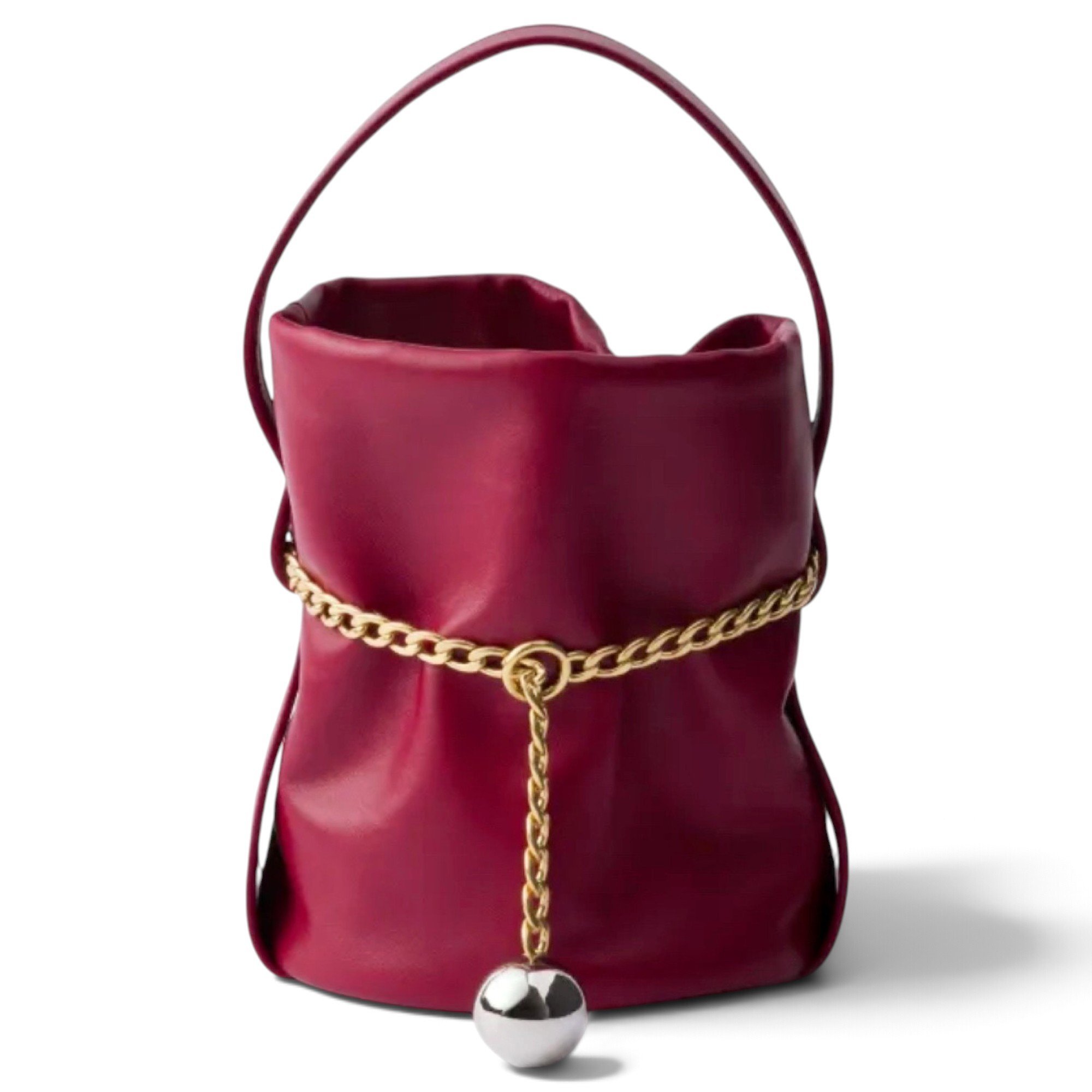 Leather handbag
