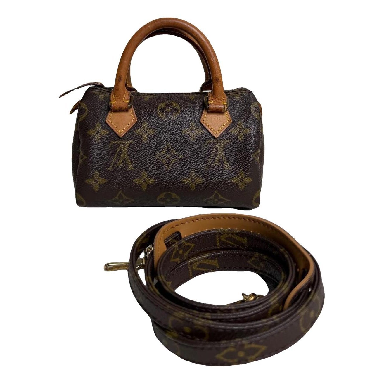 Leather mini bag