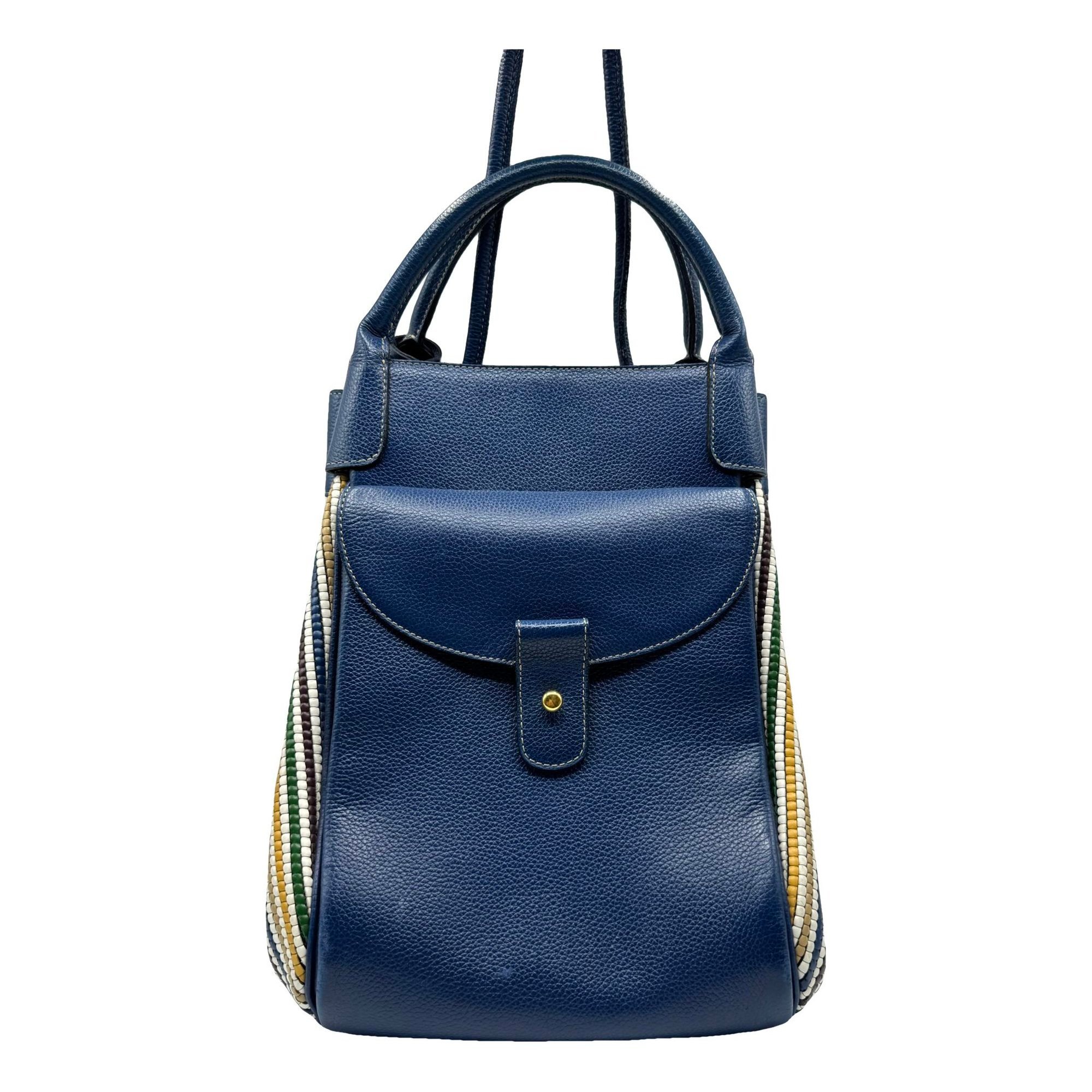 Leather handbag