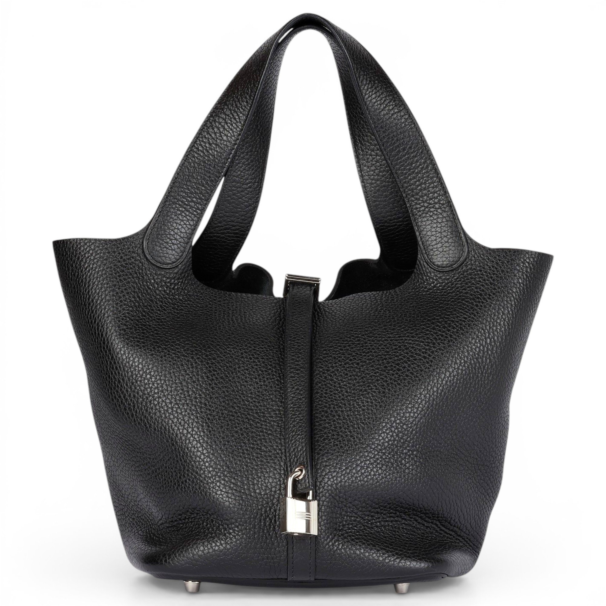 Leather tote