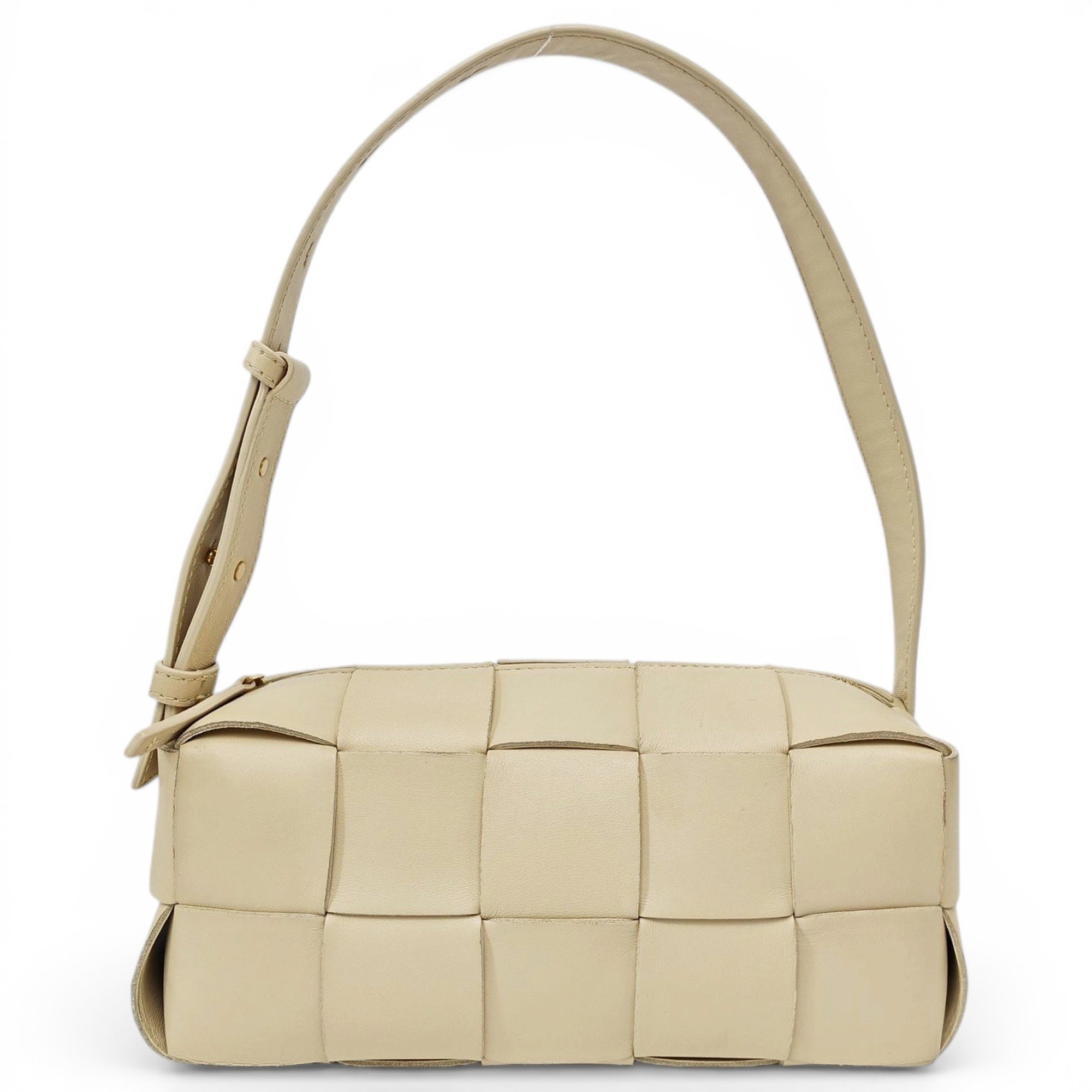 Brick Cassette leather handbag