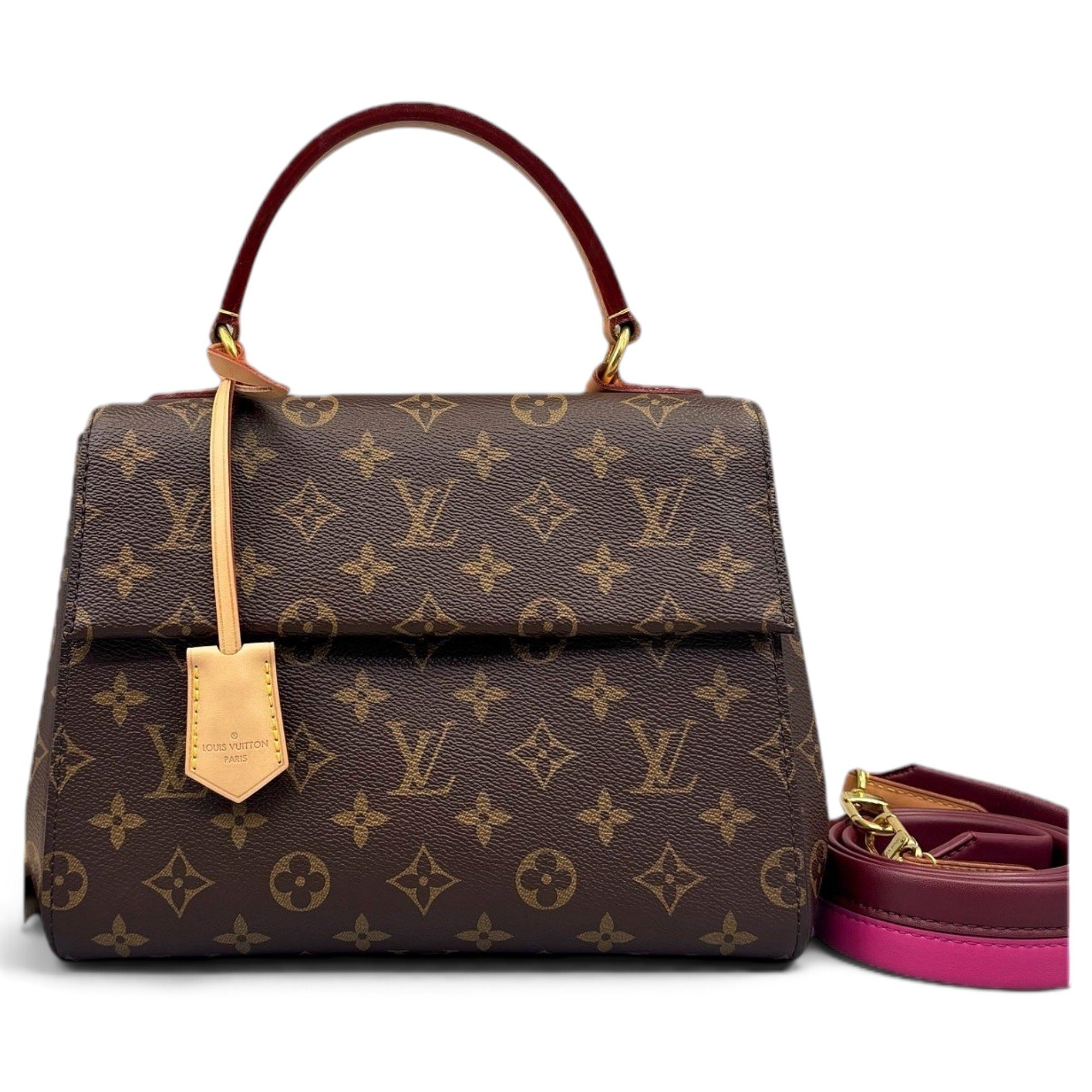 Cluny leather handbag