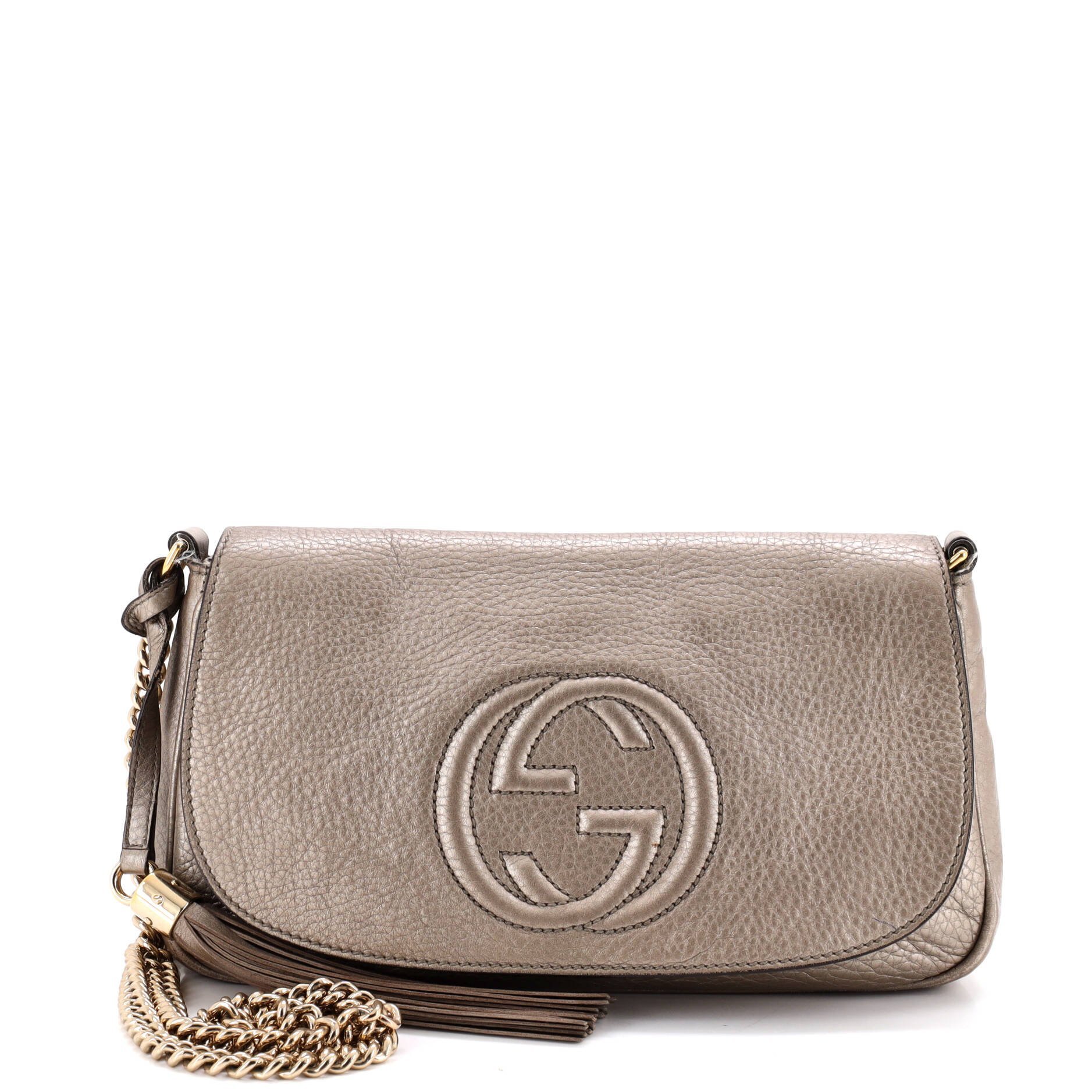 Leather crossbody bag