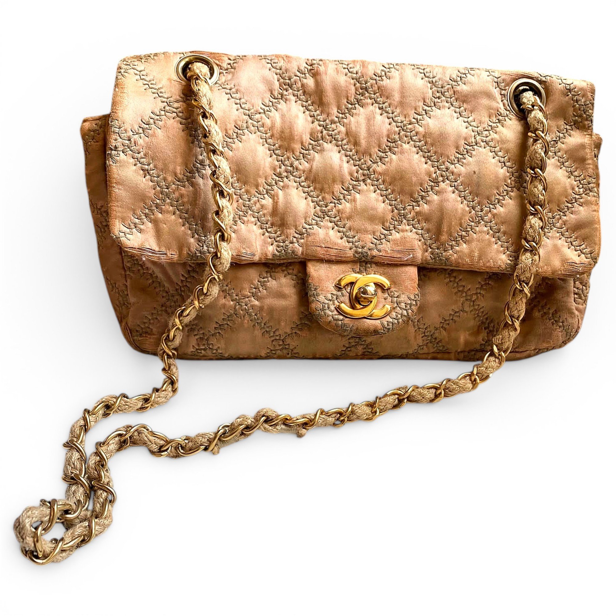 Chanel Silk handbag