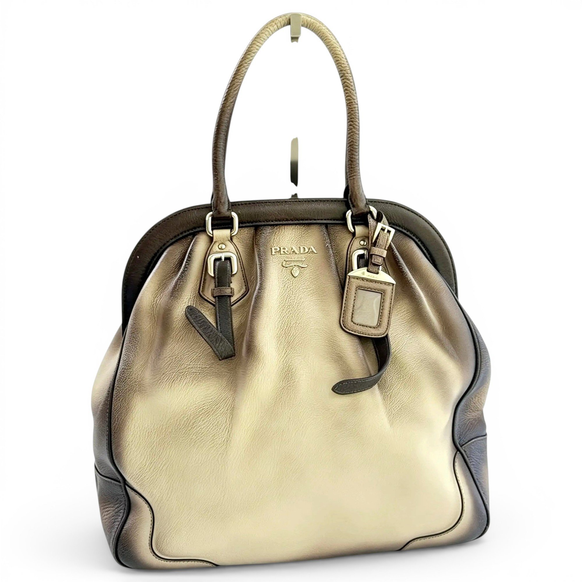 Leather handbag