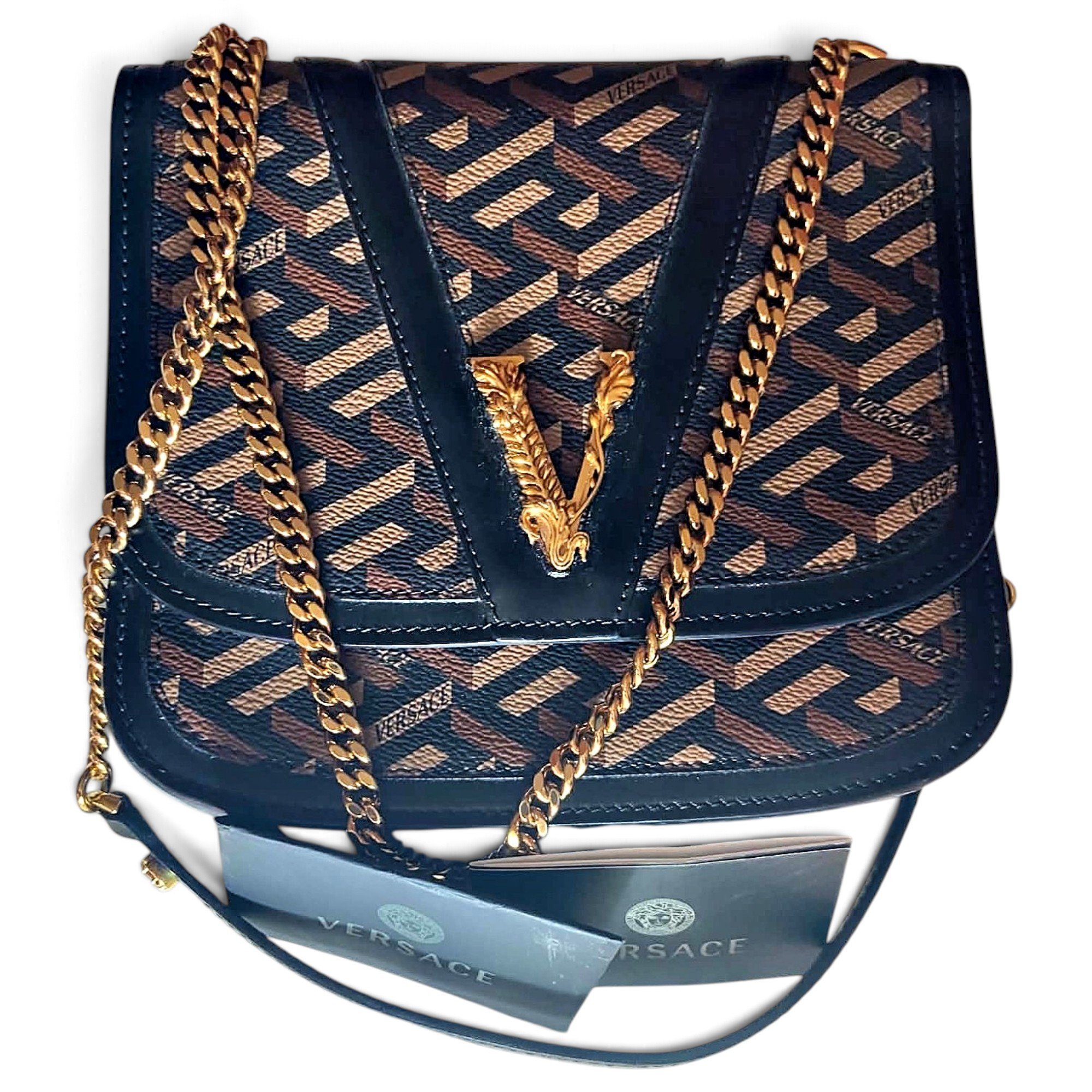 Virtus leather handbag