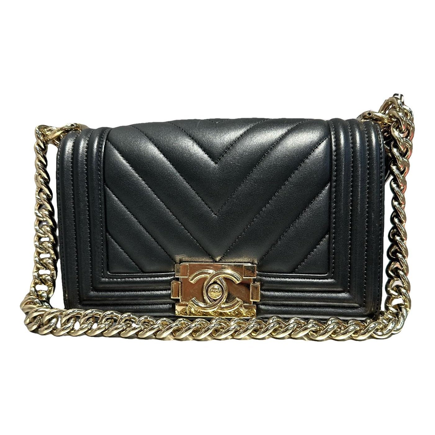 Boy leather crossbody bag