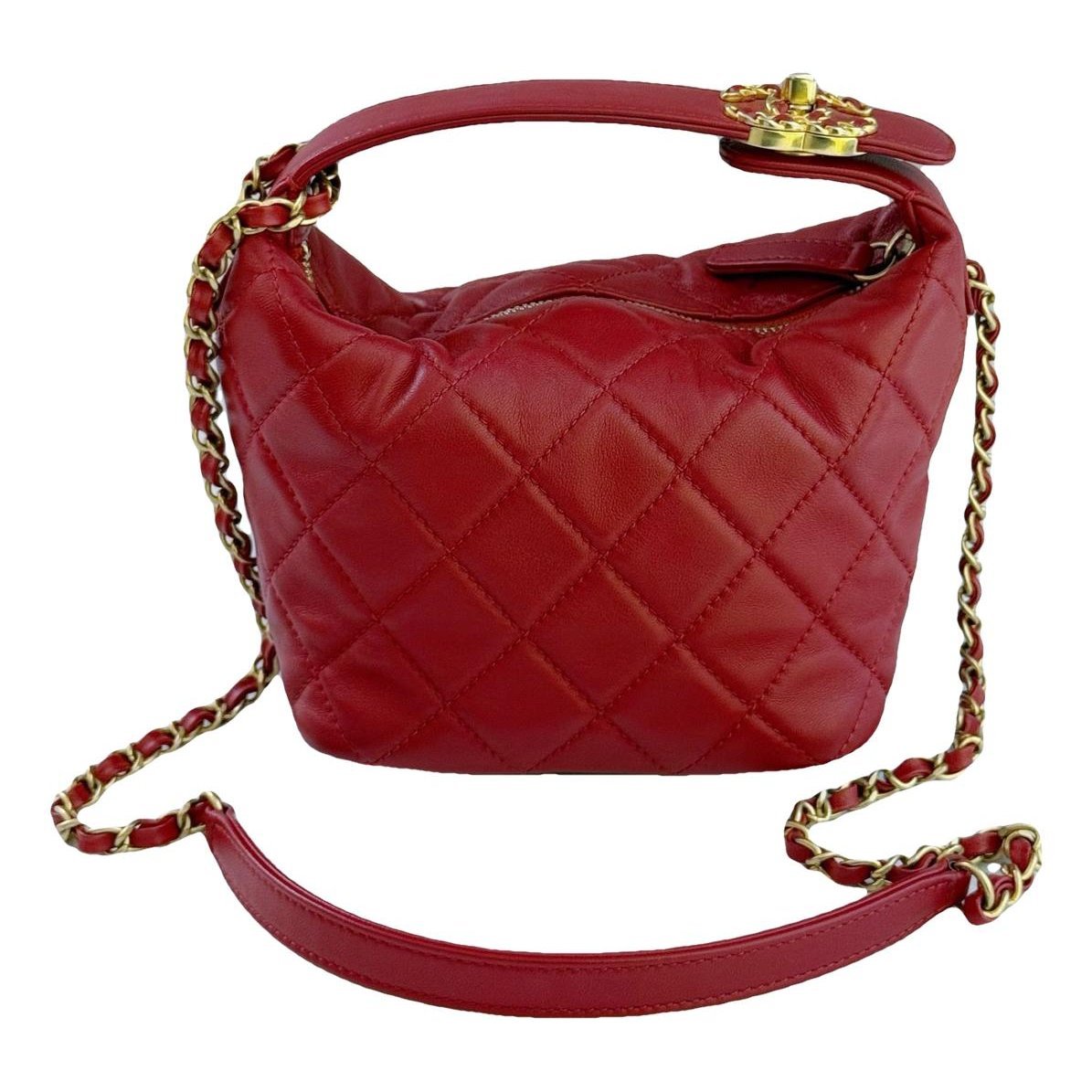 Leather handbag