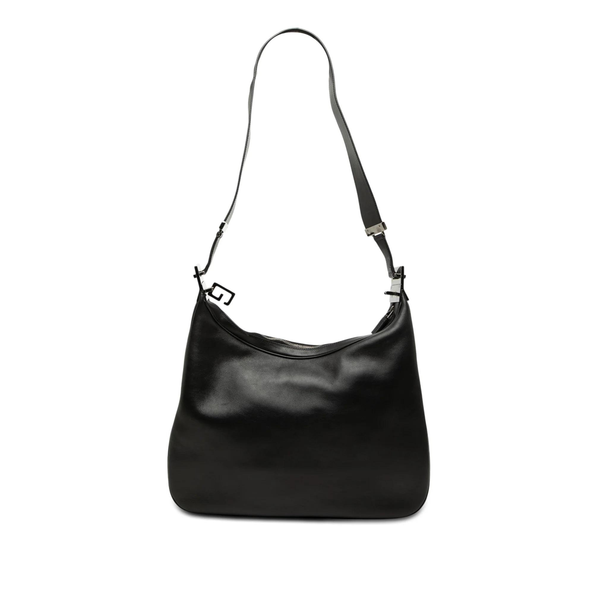 Attache pony-style calfskin handbag