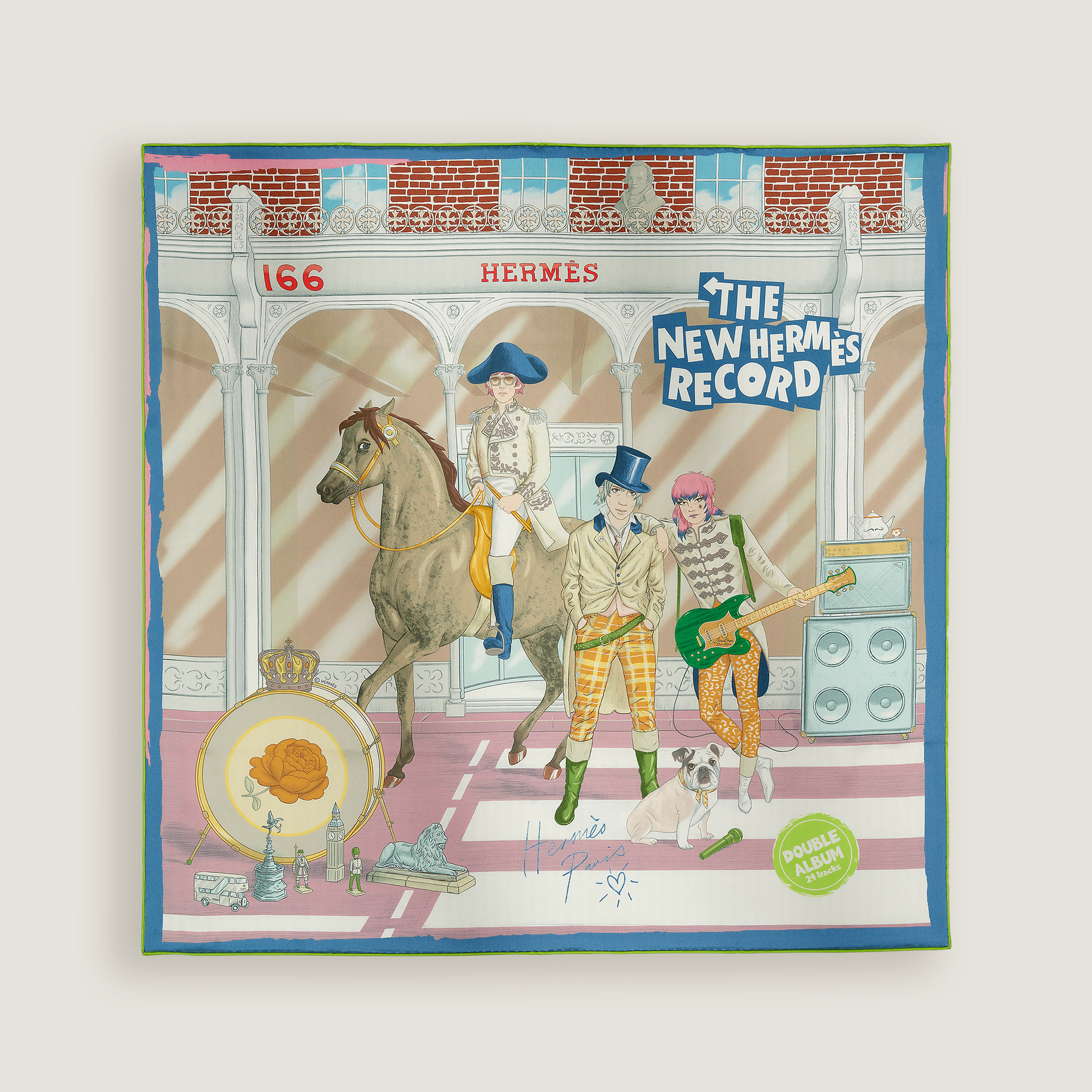 The New Hermès Record 스카프 70